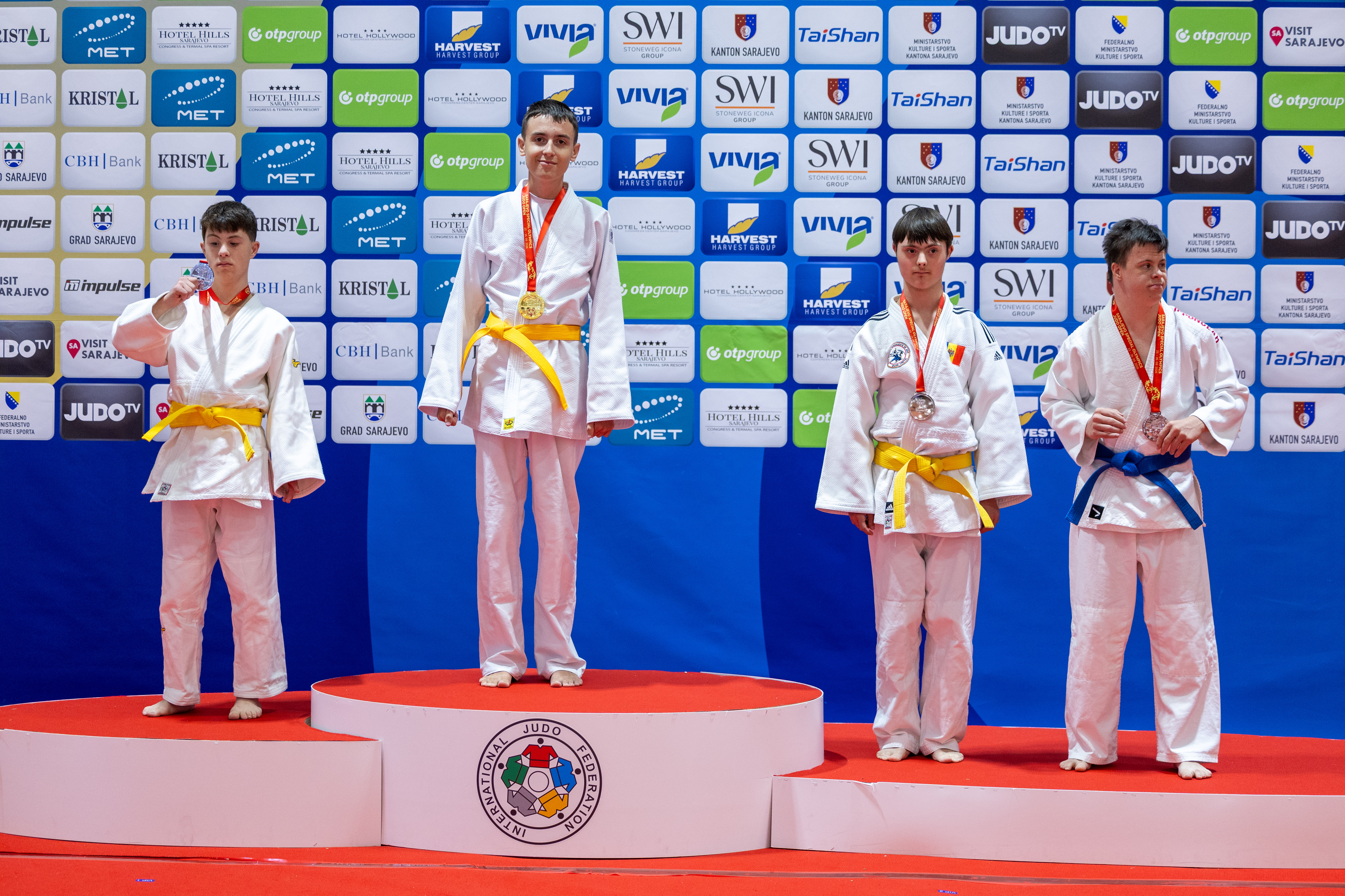 Xüsusi Olimpiya Açıq Cüdo Turnirində Azərbaycan təmsilçiləri 4 medal qazanıblar