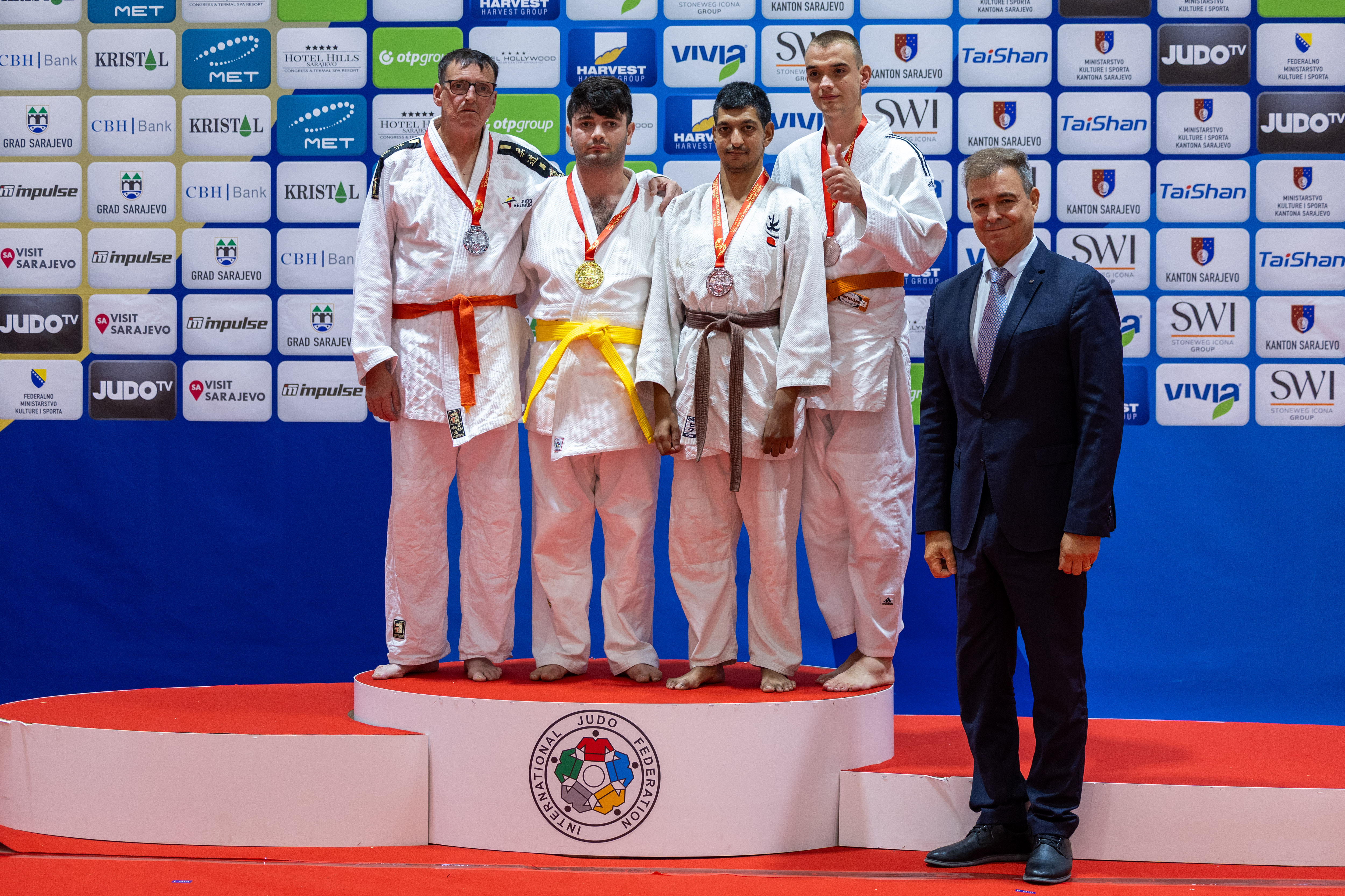 Xüsusi Olimpiya Açıq Cüdo Turnirində Azərbaycan təmsilçiləri 4 medal qazanıblar