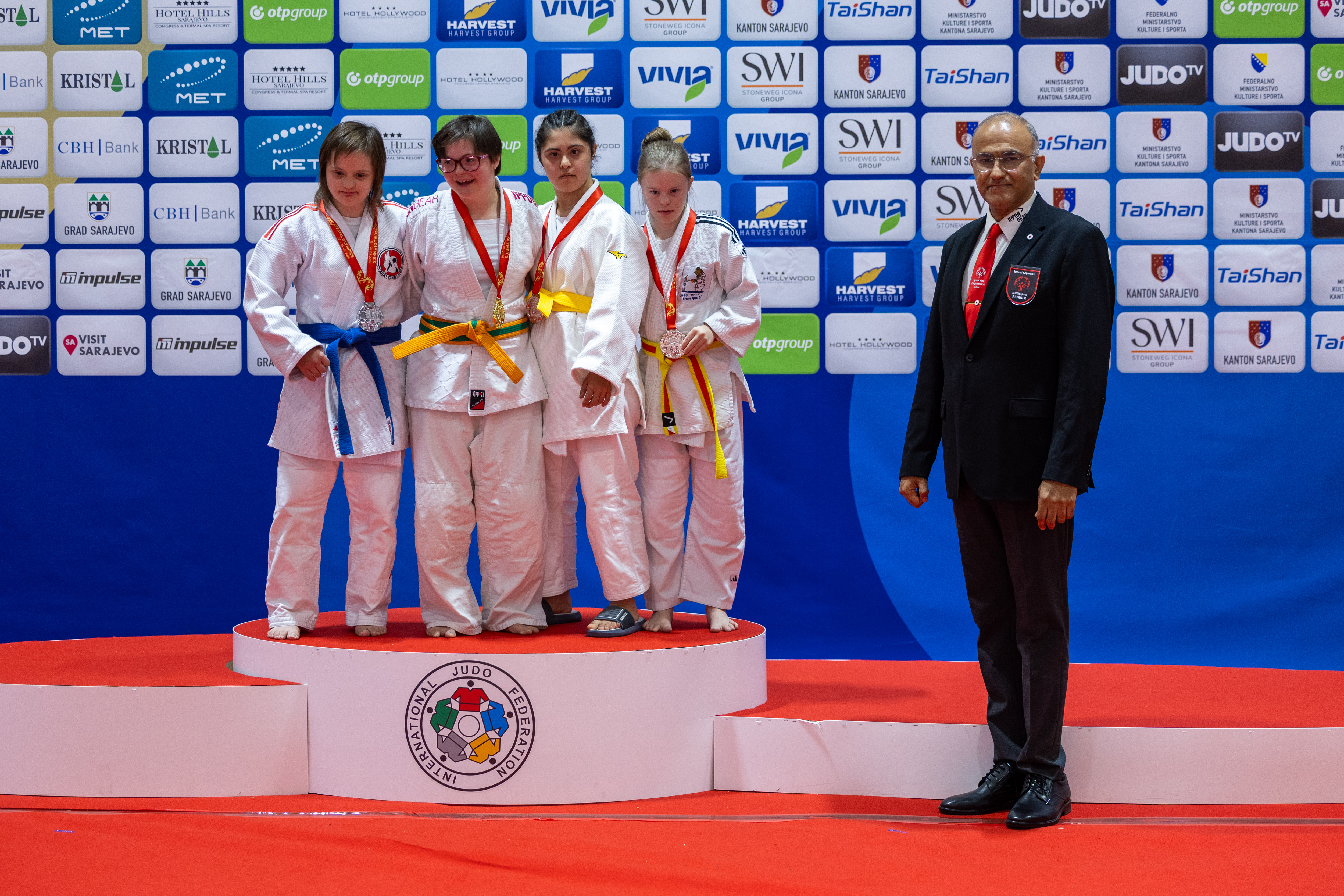 Xüsusi Olimpiya Açıq Cüdo Turnirində Azərbaycan təmsilçiləri 4 medal qazanıblar