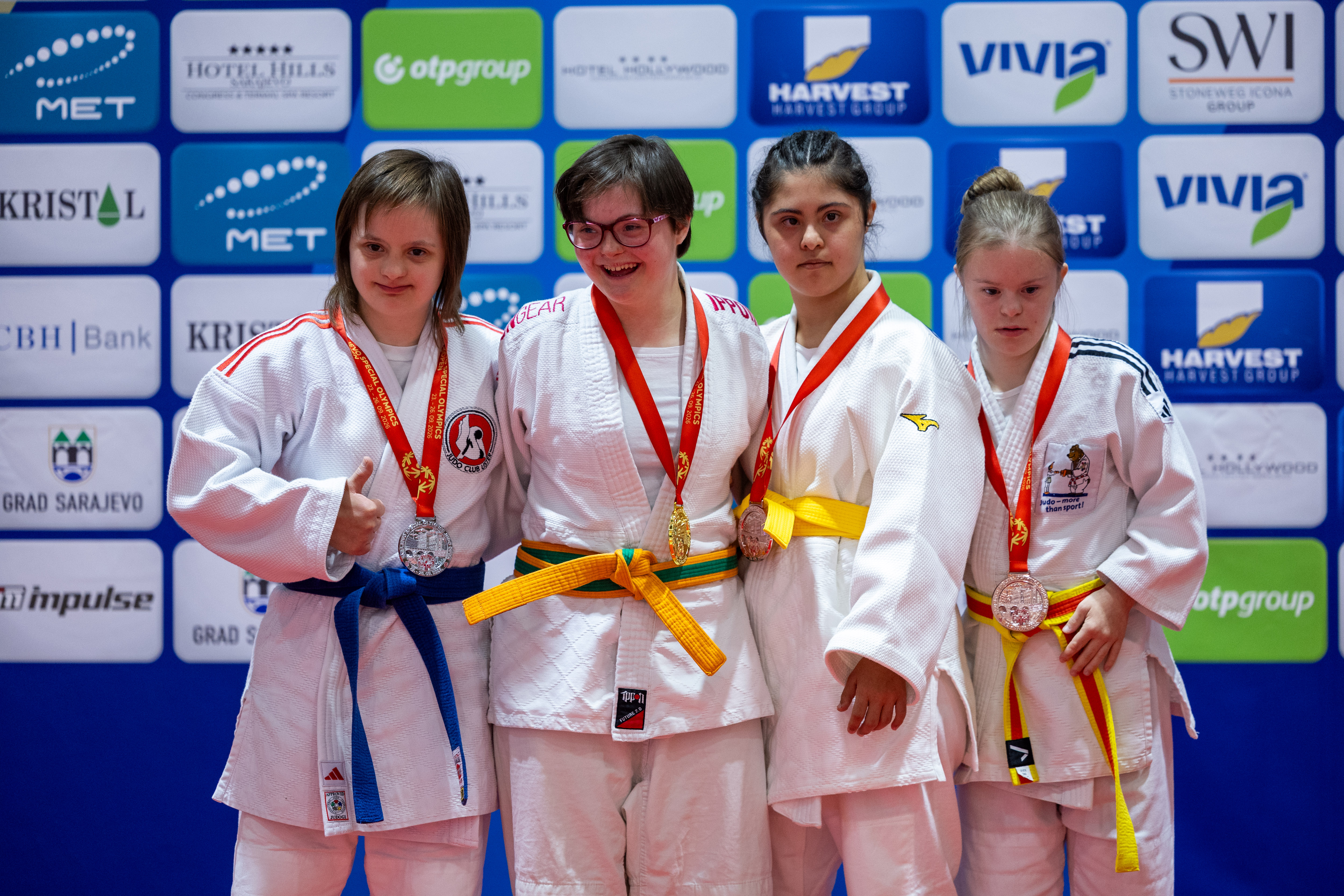 Xüsusi Olimpiya Açıq Cüdo Turnirində Azərbaycan təmsilçiləri 4 medal qazanıblar