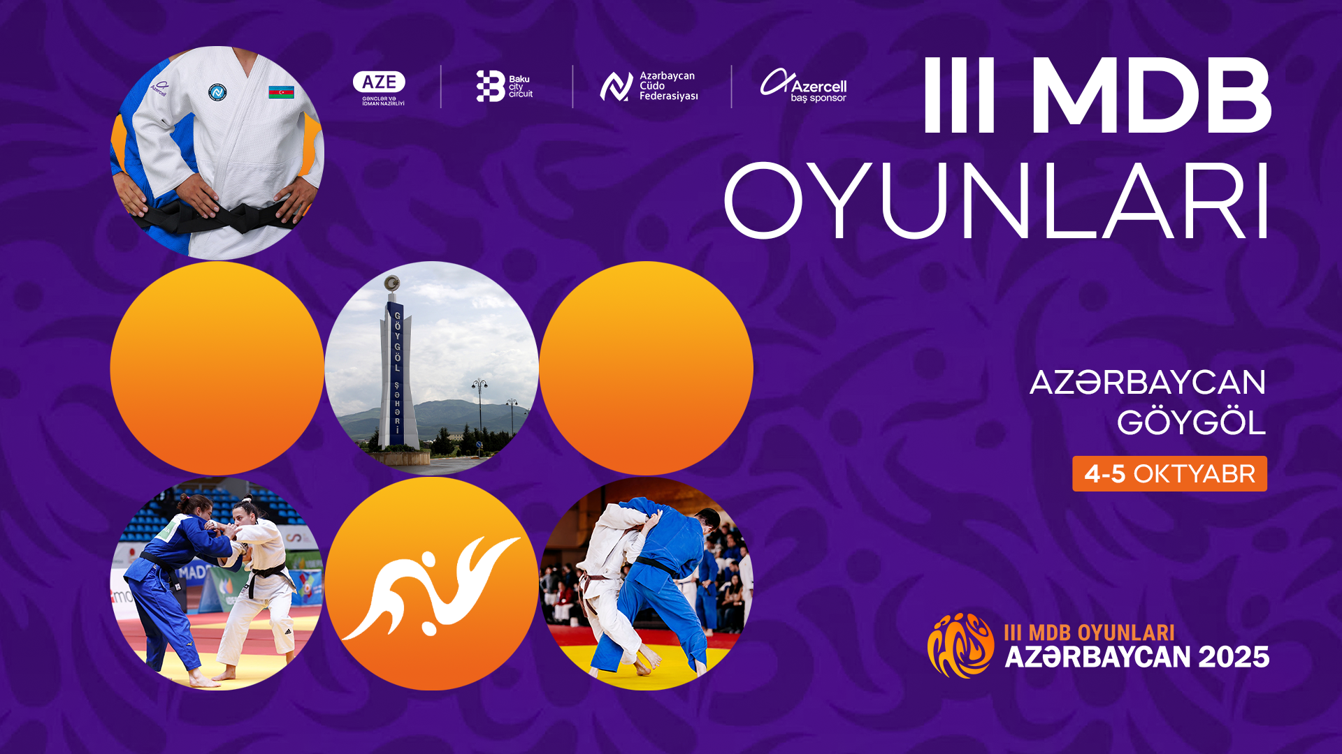 III MDB Oyunlarında 27 cüdoçumuz mübarizə aparacaq