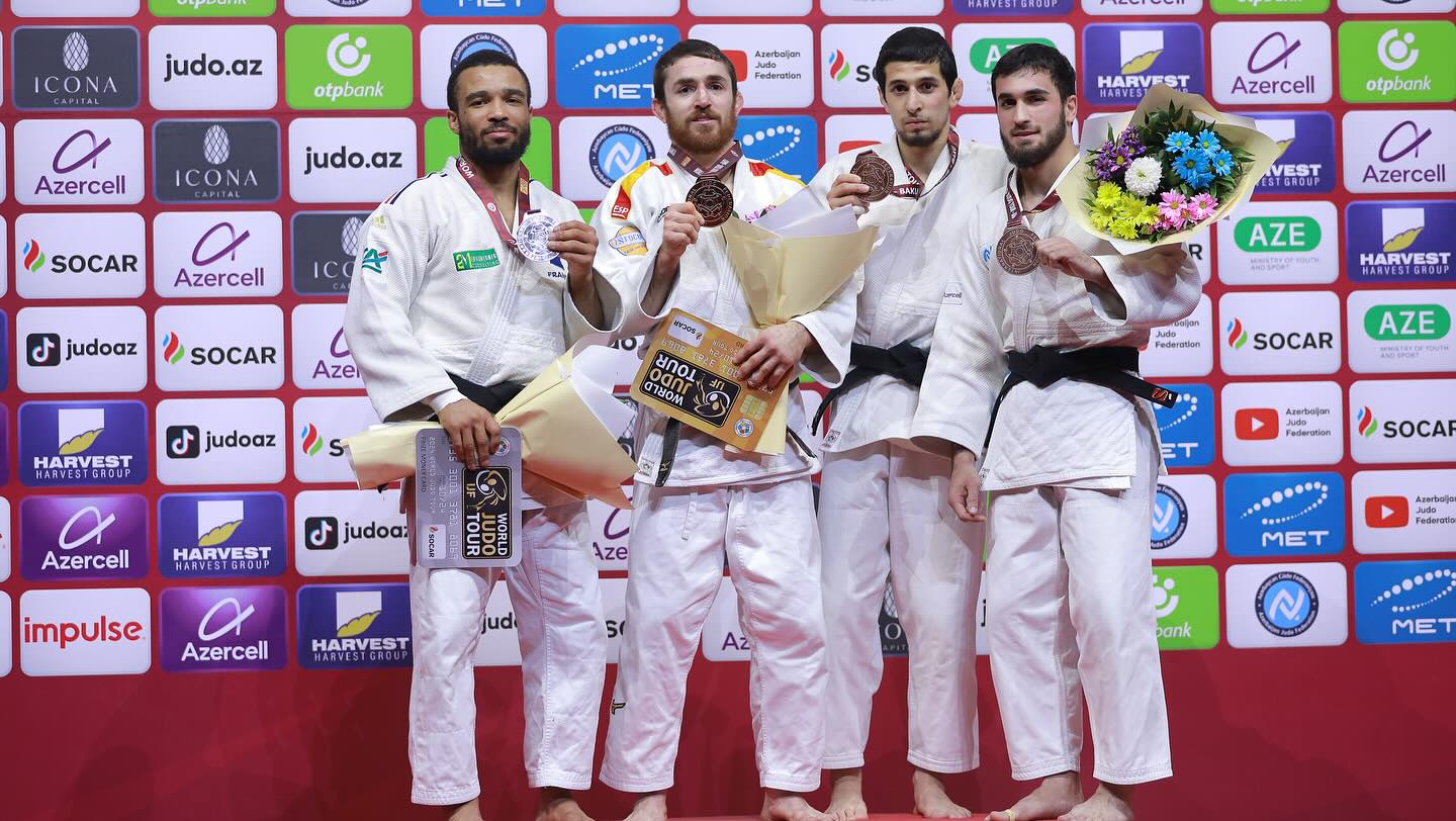 Azərbaycan cüdoçuları Bakı Böyük Dəbilqənin ilk günündə 2 bürünc medal qazandı