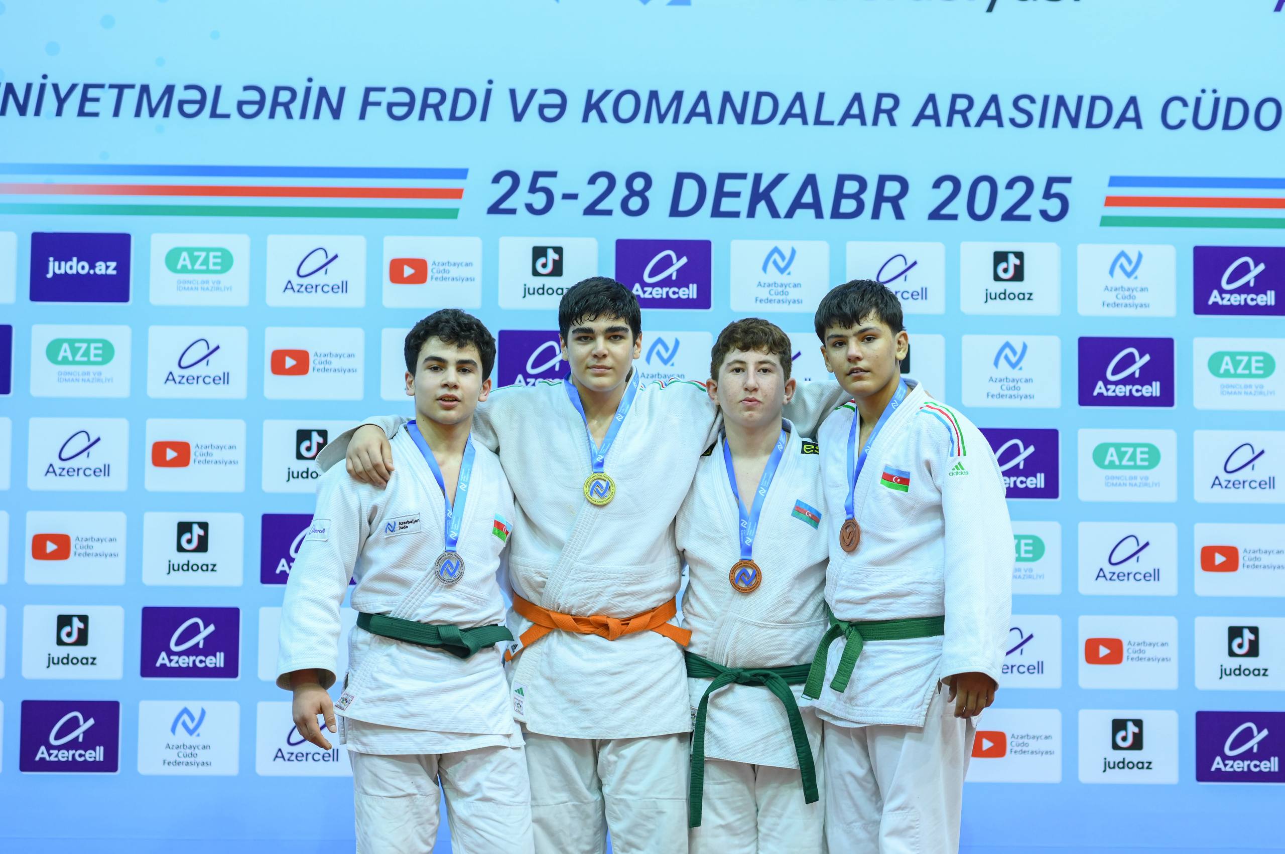 U-14 Azərbaycan birinciliyində fərdi mübarizələr başa çatıb