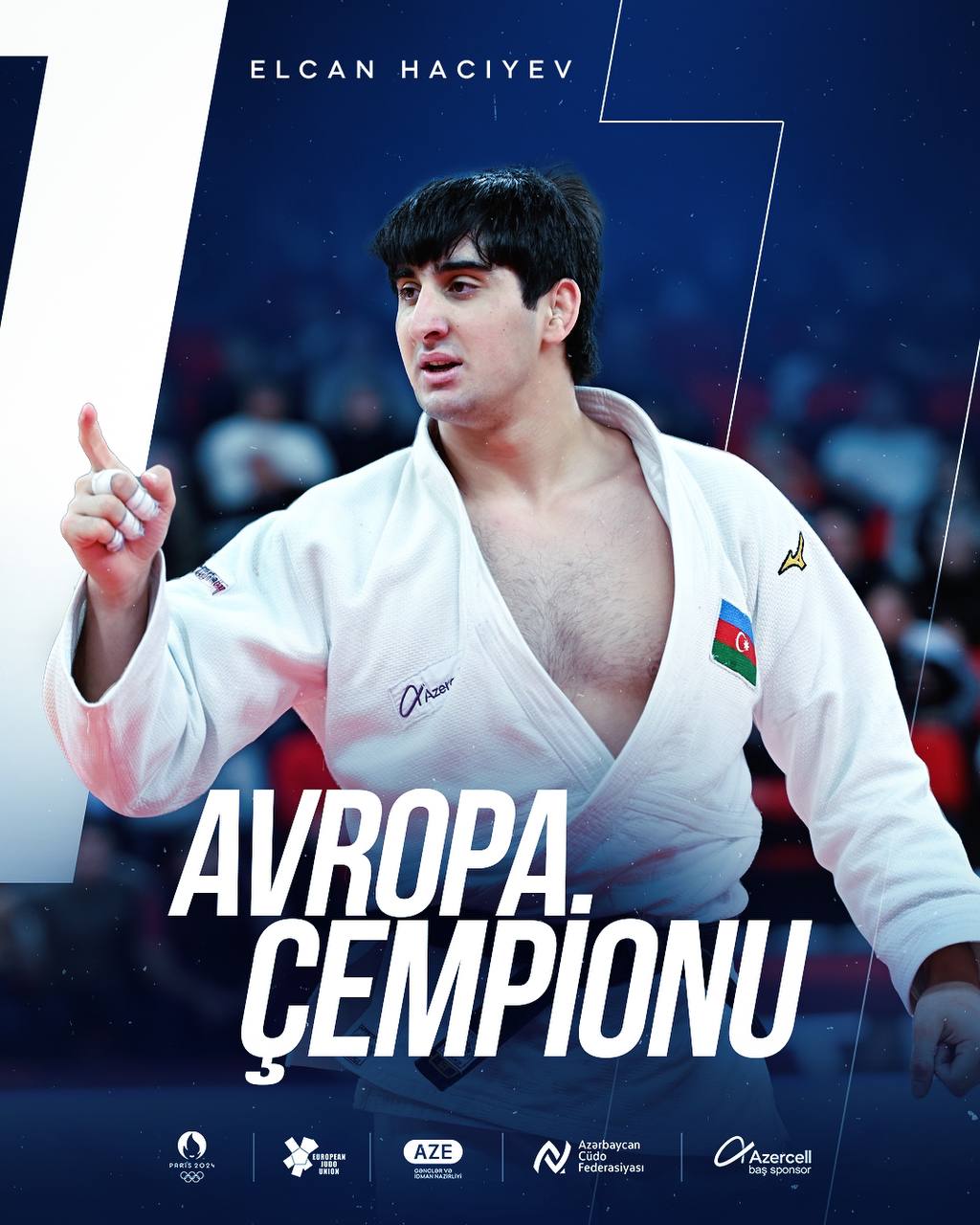 Elcan Hacıyev Avropa çempionu oldu!