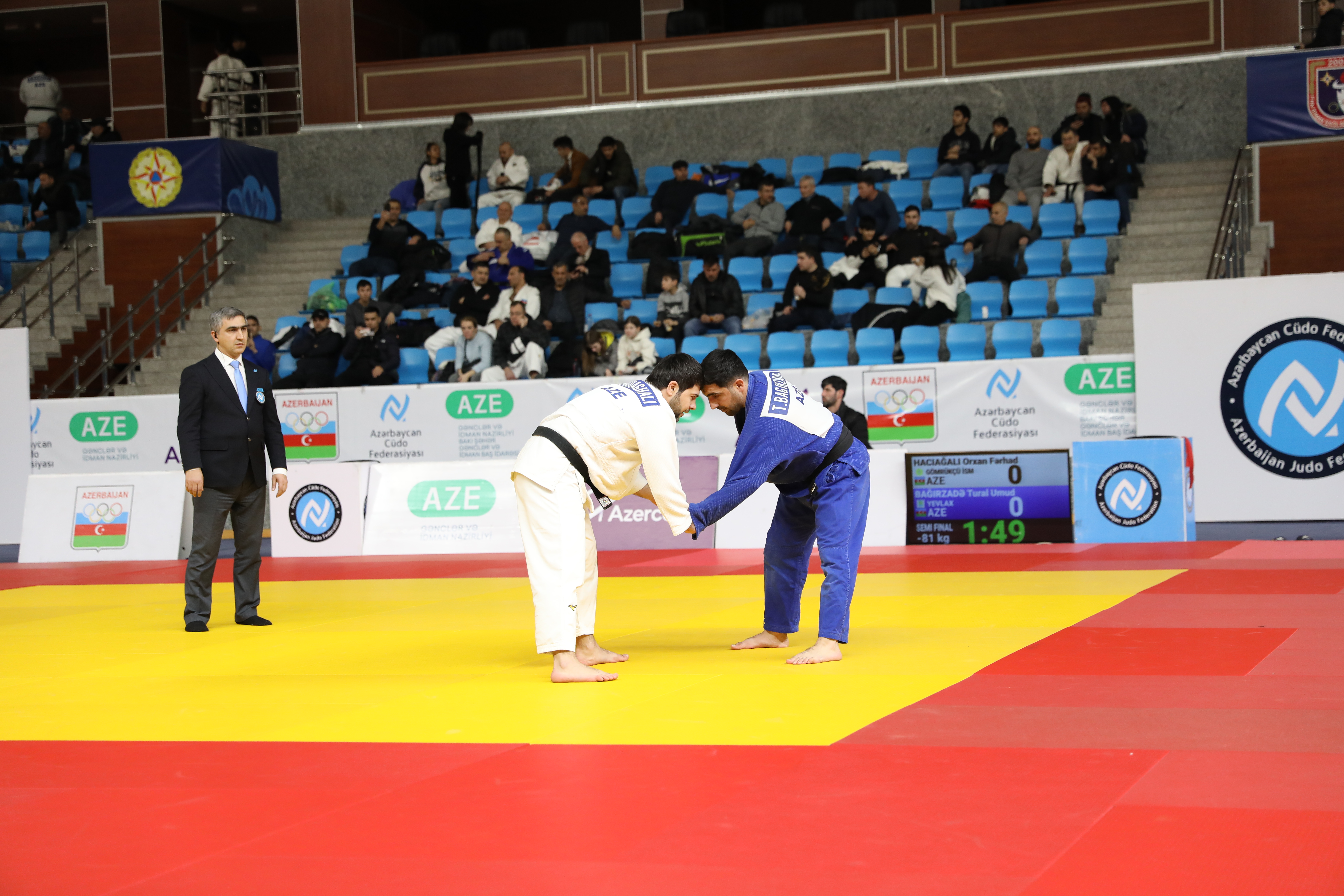Veteran cüdoçular arasında Azərbaycan çempionatı keçirildi