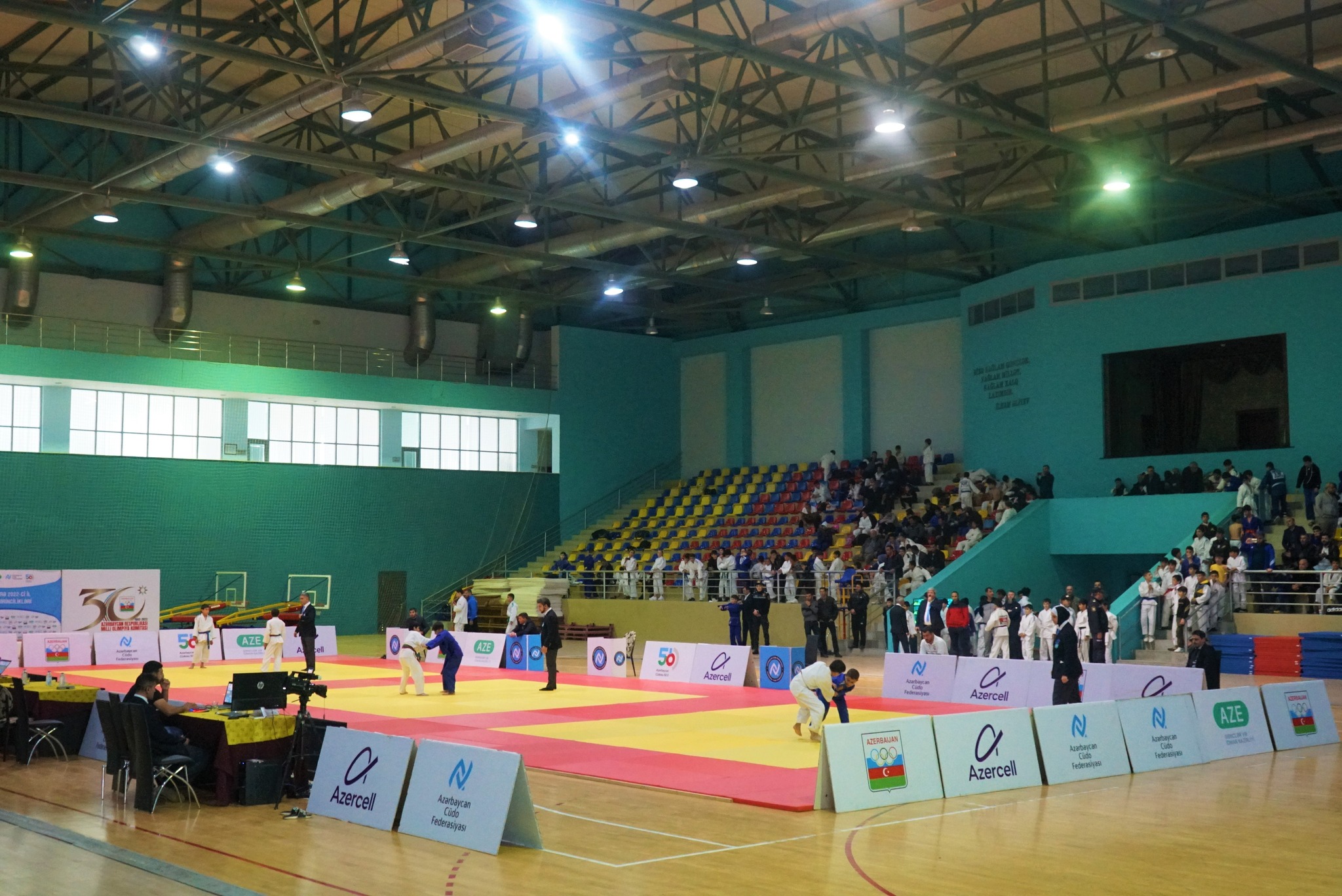 Qazaxda U-18 yeniyetmələr arasında cüdo üzrə region birinciliyi keçirilib