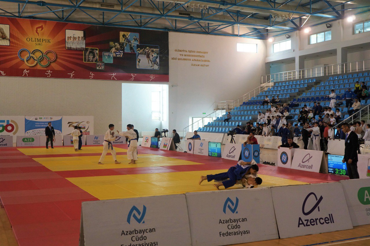 Şəkidə U-18 yeniyetmələr arasında cüdo üzrə region birinciliyi keçirilib