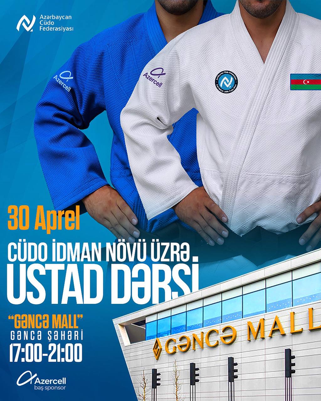 Сüdo həvəskarlarını Gəncədə ustad dərslərinə dəvət edirik