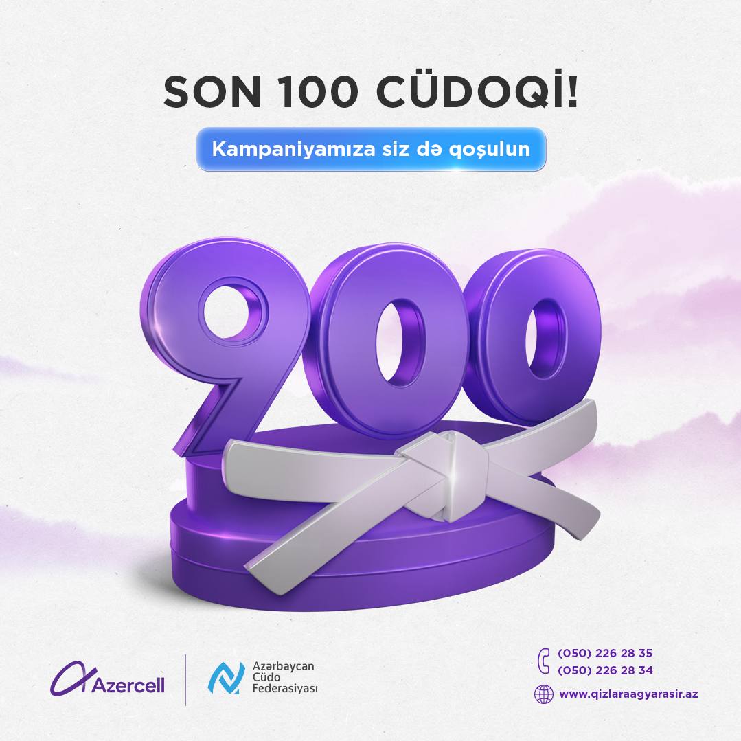 “Qızlara ağ yaraşır” çağırışına cavab verib ağ cüdoqi geyinən qızların sayı 900 oldu!