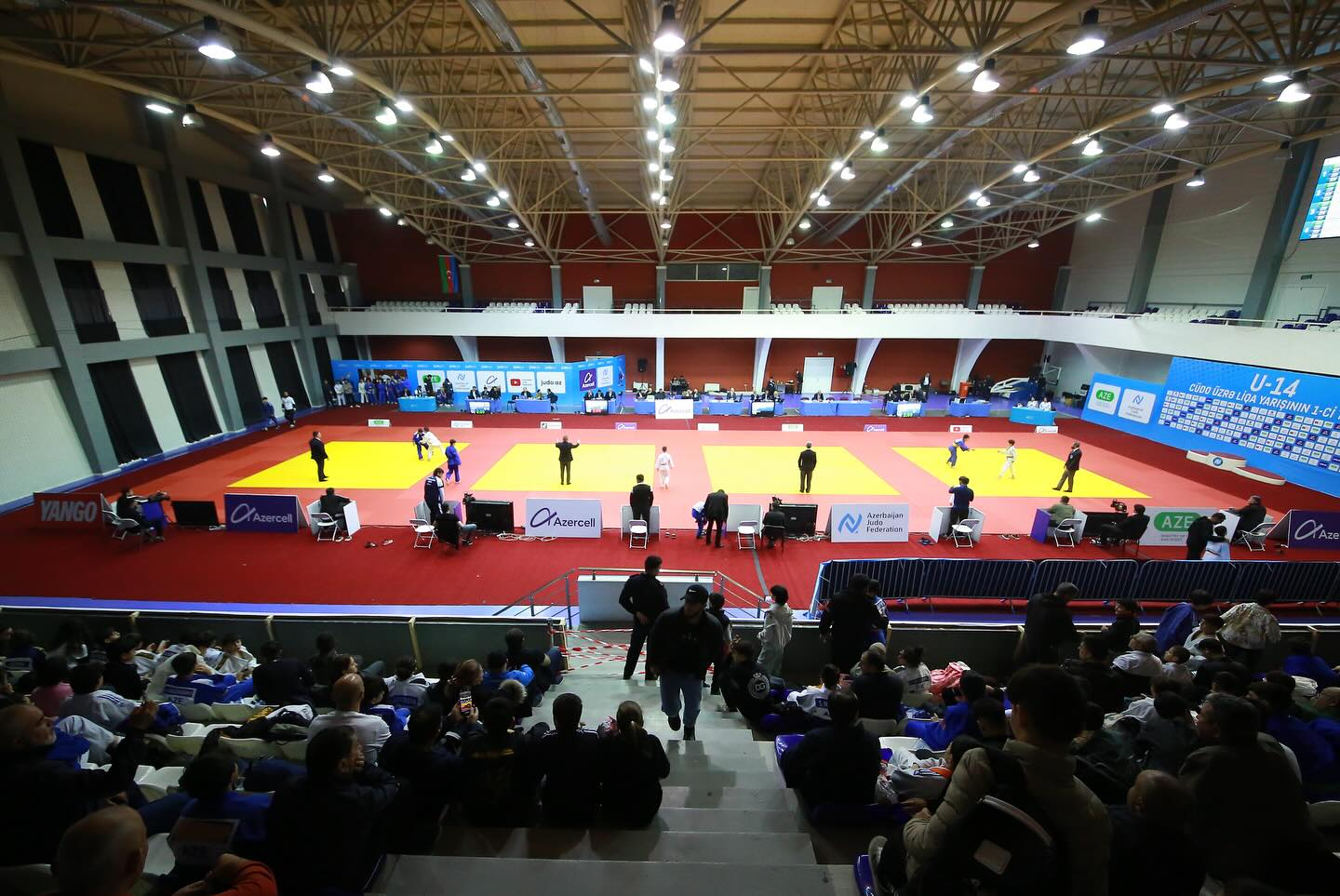 U-14 Liqa yarışının I turu start götürüb