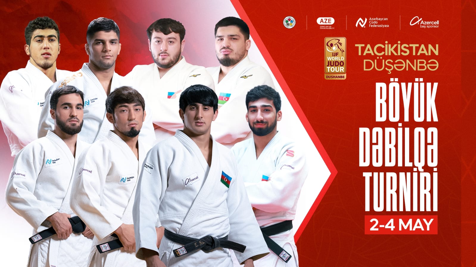 Cüdoçularımız Düşənbə Böyük Dəbilqə turnirində iştirak edəcək