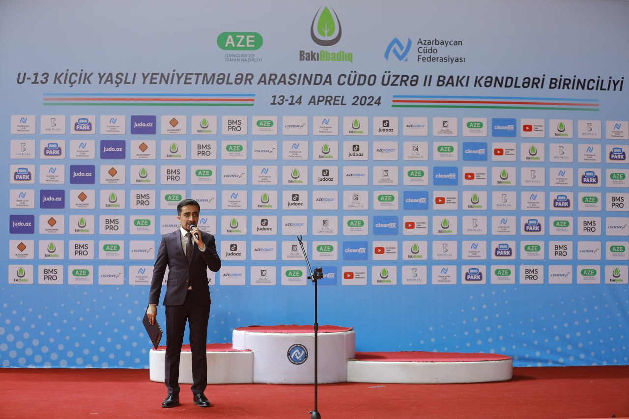 Cüdo üzrə Bakı kəndləri birinciliyinin açılış mərasimi keçirilib