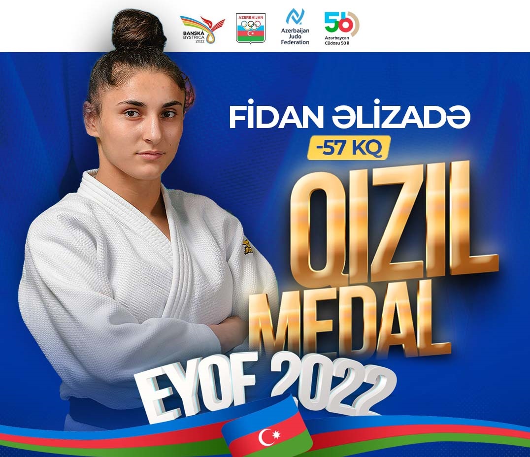 Cüdoçumuz "AGOF 2022"-nin ilk qızıl medalını qazandı
