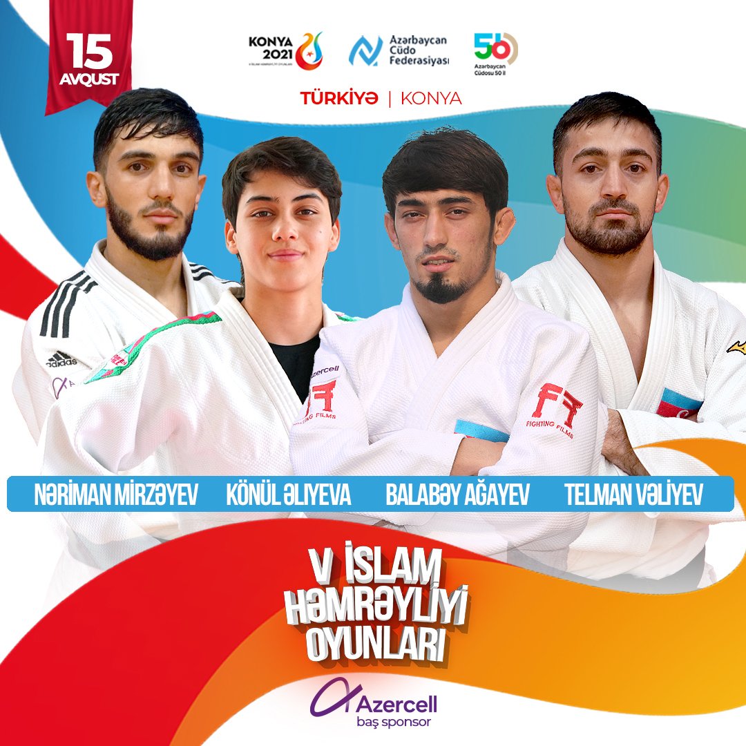 Cüdoçularımız İslam Həmrəyliyi Oyunlarının ilk günündə 4 medal qazandı