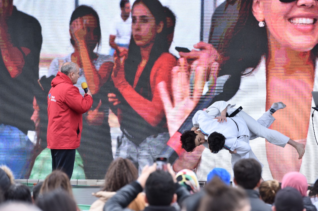 Şəkidə cüdoçuların iştirakı ilə “İdman festivalı 2022” keçirilir