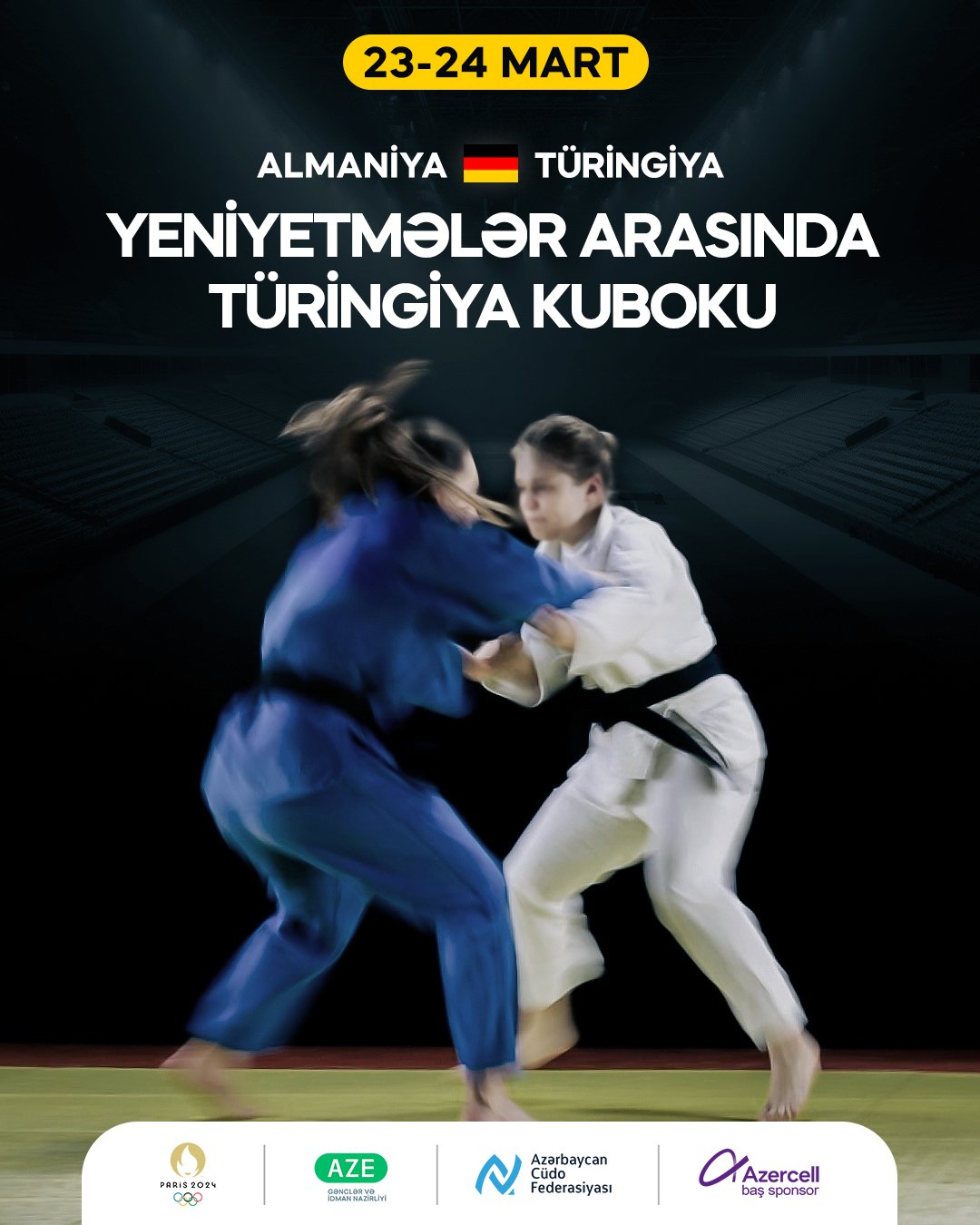 Azərbaycan cüdoçuları Türingiya Kubokunda iştirak edəcək