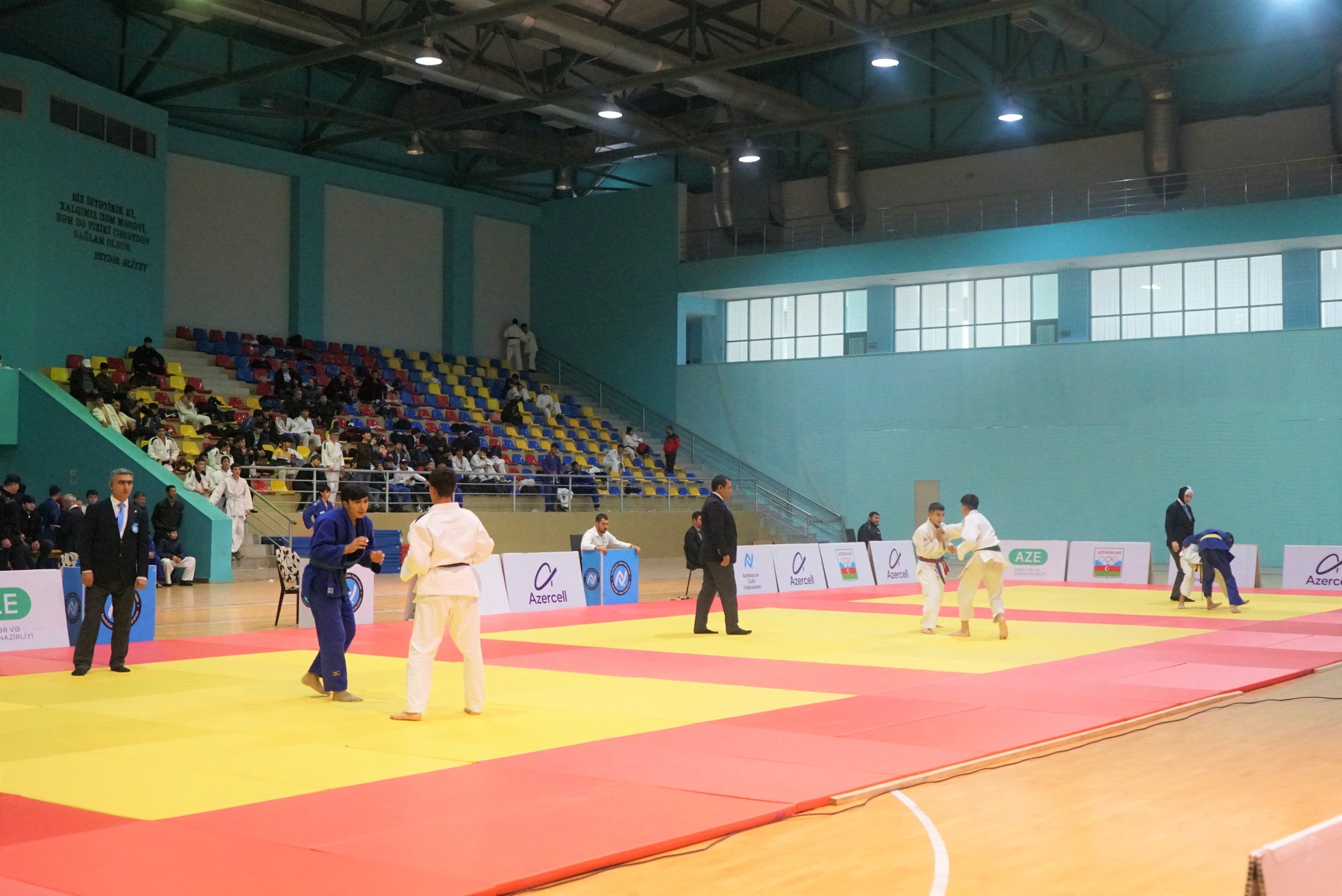 Qazaxda U-15 yeniyetmələr arasında cüdo üzrə region birinciliyi keçirilib