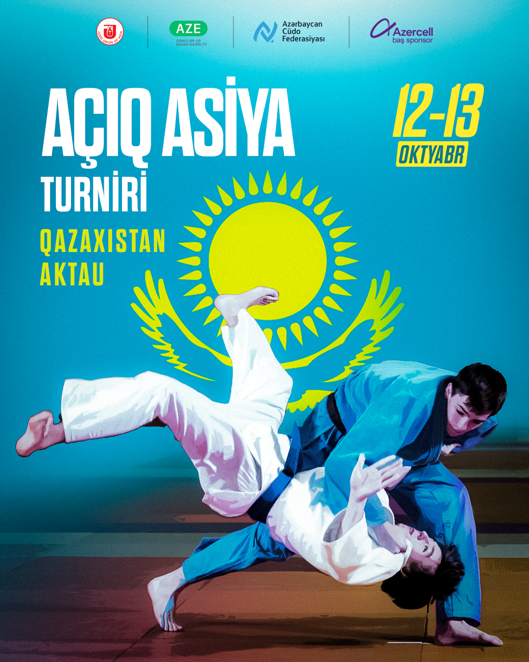 Cüdoçularımız Aktau Açıq Asiya turnirində iştirak edəcək