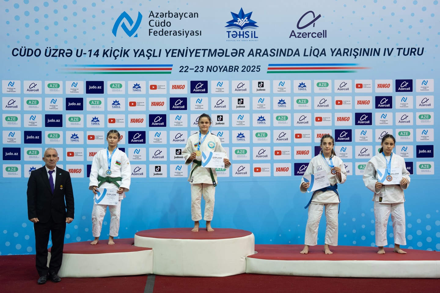 U-14 yeniyetmələr arasında Liqa yarışının IV turu başa çatıb