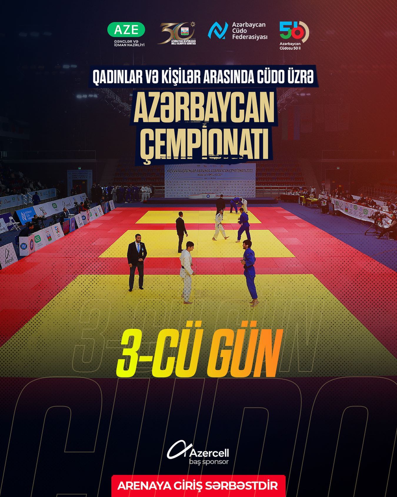 Azərbaycan çempionatında fərdi yarışların sonuncu günü keçirilir