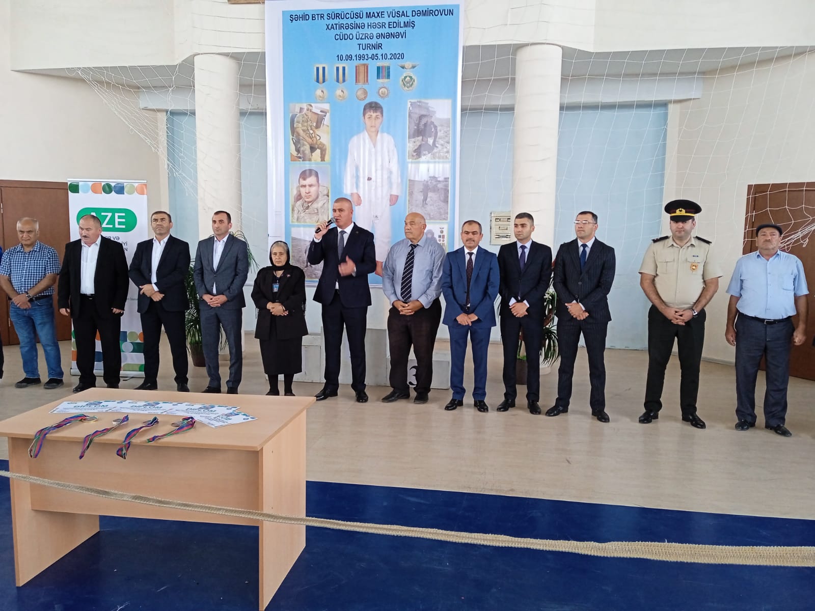İsmayıllıda şəhid Vüsal Dəmirovun əziz xatirəsinə həsr olunmuş cüdo idman növü üzrə turnir təşkil olunub