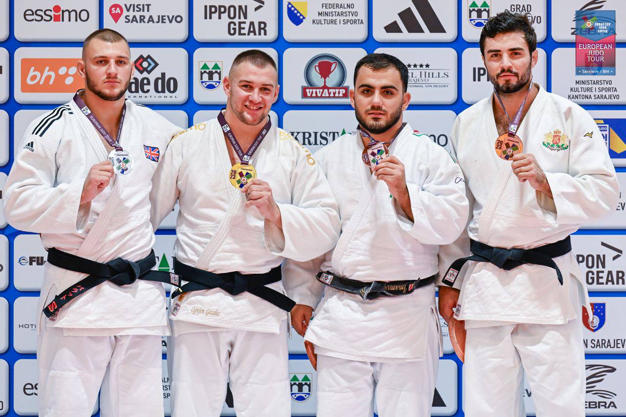 Azərbaycan cüdoçuları Sarayevo Açıq Avropa turnirində 3 medal əldə etdi