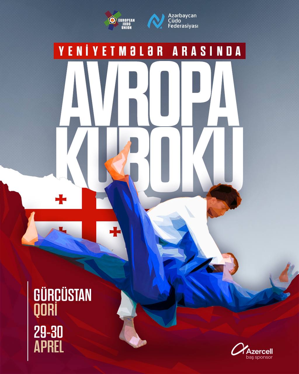 Yeniyetmə cüdoçular Qori Avropa Kubokunda iştirak edəcək