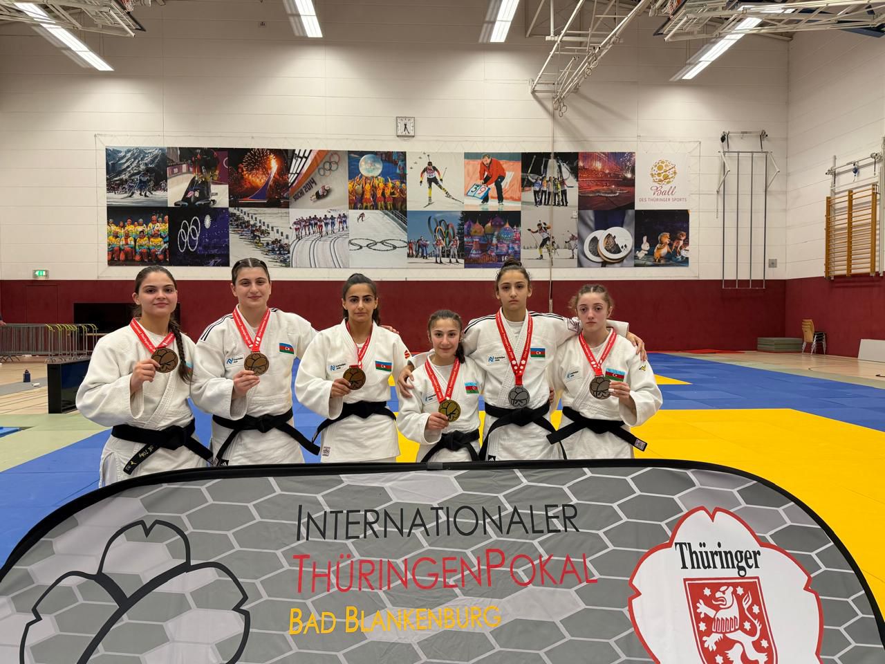 Türingiya Kubokunda Azərbaycan millisi 1 qızıl, 1 gümüş və 4 bürünc medal qazanıb
