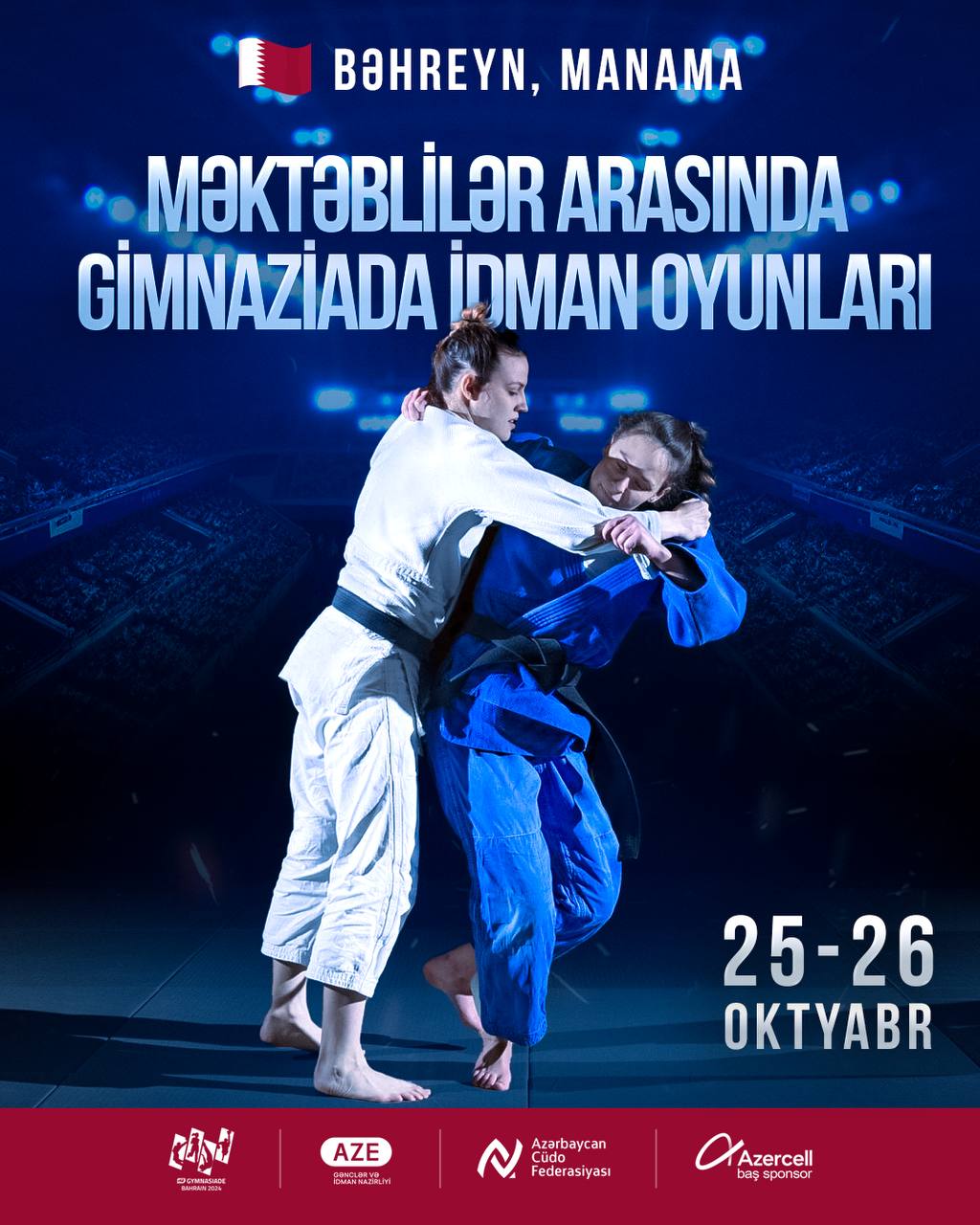 Cüdoçularımız Bəhreyn-2024 Gimnaziada İdman Oyunlarında iştirak edəcək