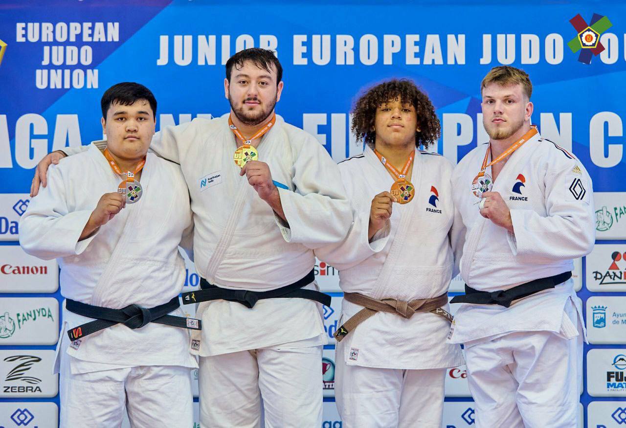 Cüdoçularımız Malaqa Avropa Kubokunda 2 qızıl, 1 gümüş və 3 bürünc medal qazandı