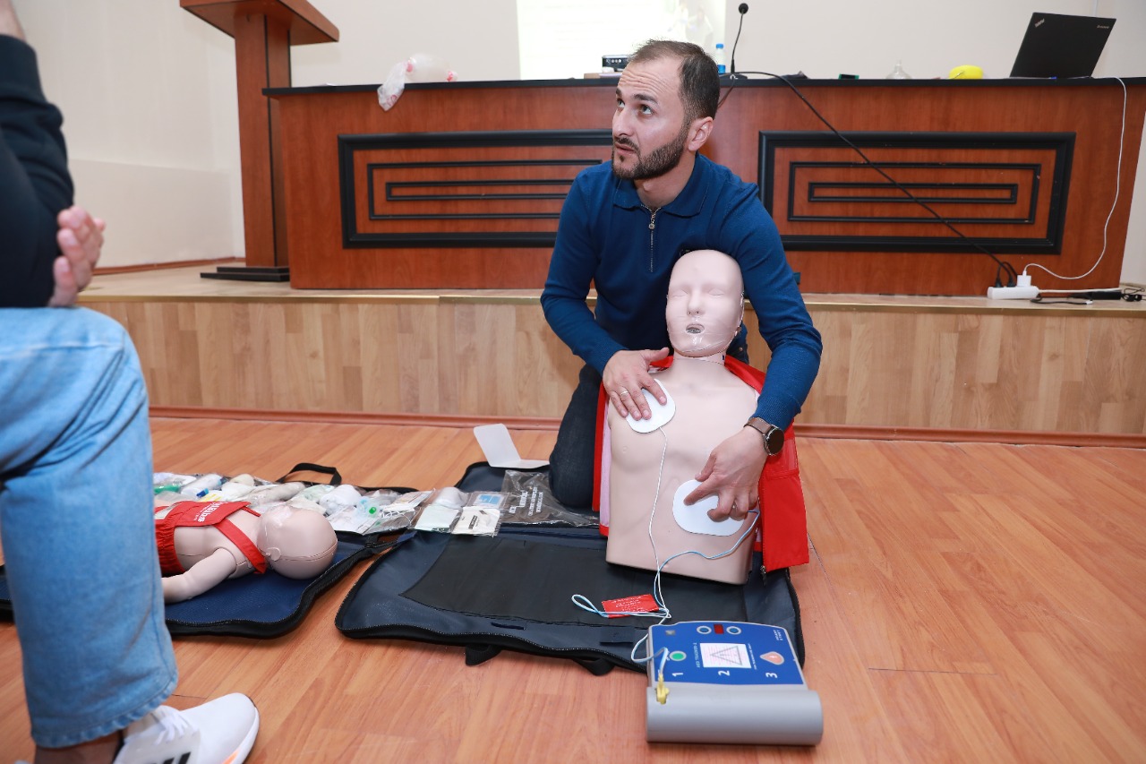 Cüdo məşqçiləri üçün ilk tibbi yardım təlimi təşkil edilib