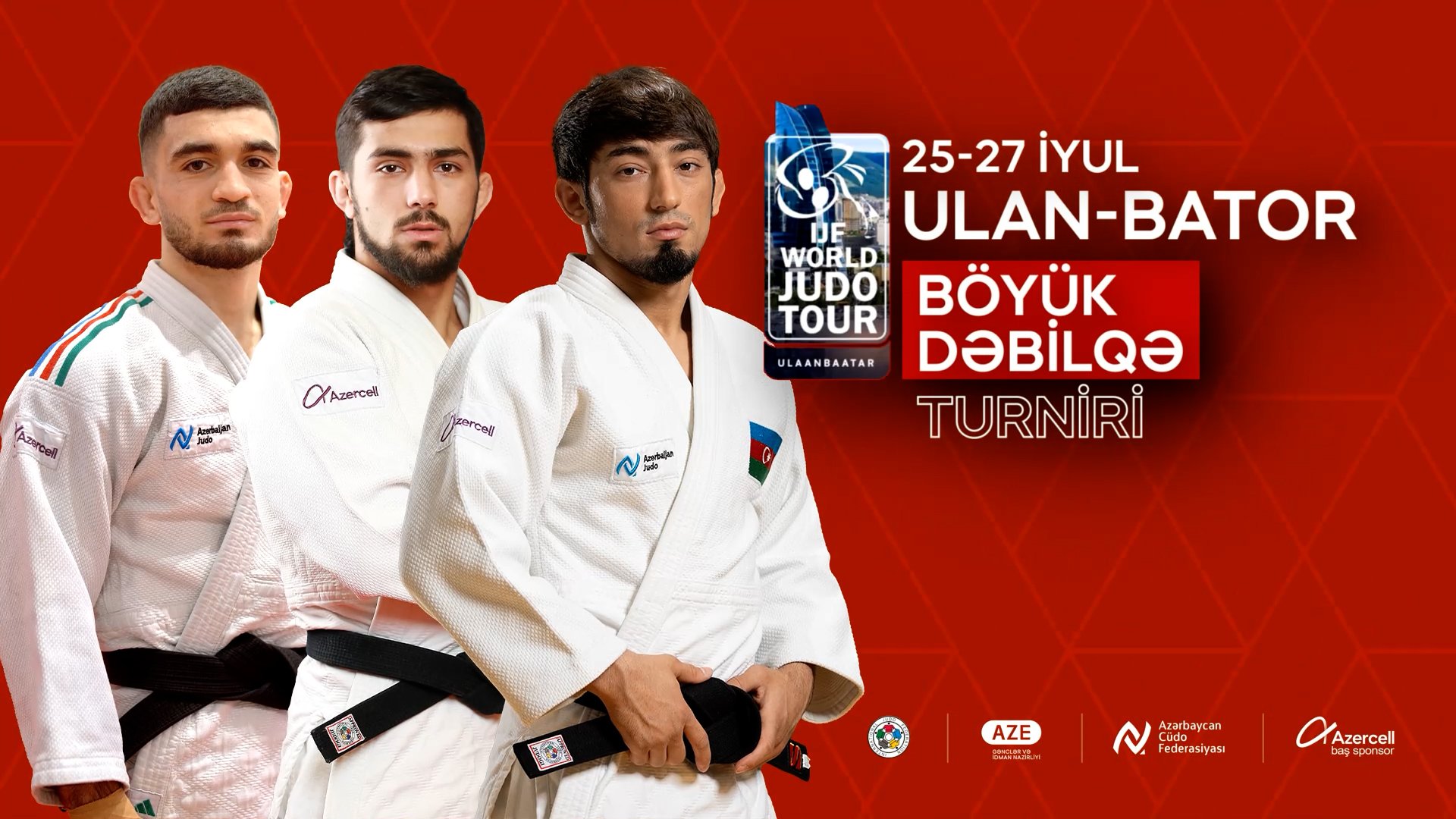 Ulan-Bator Böyük Dəbilqəsində 3 cüdoçumuz yarışacaq