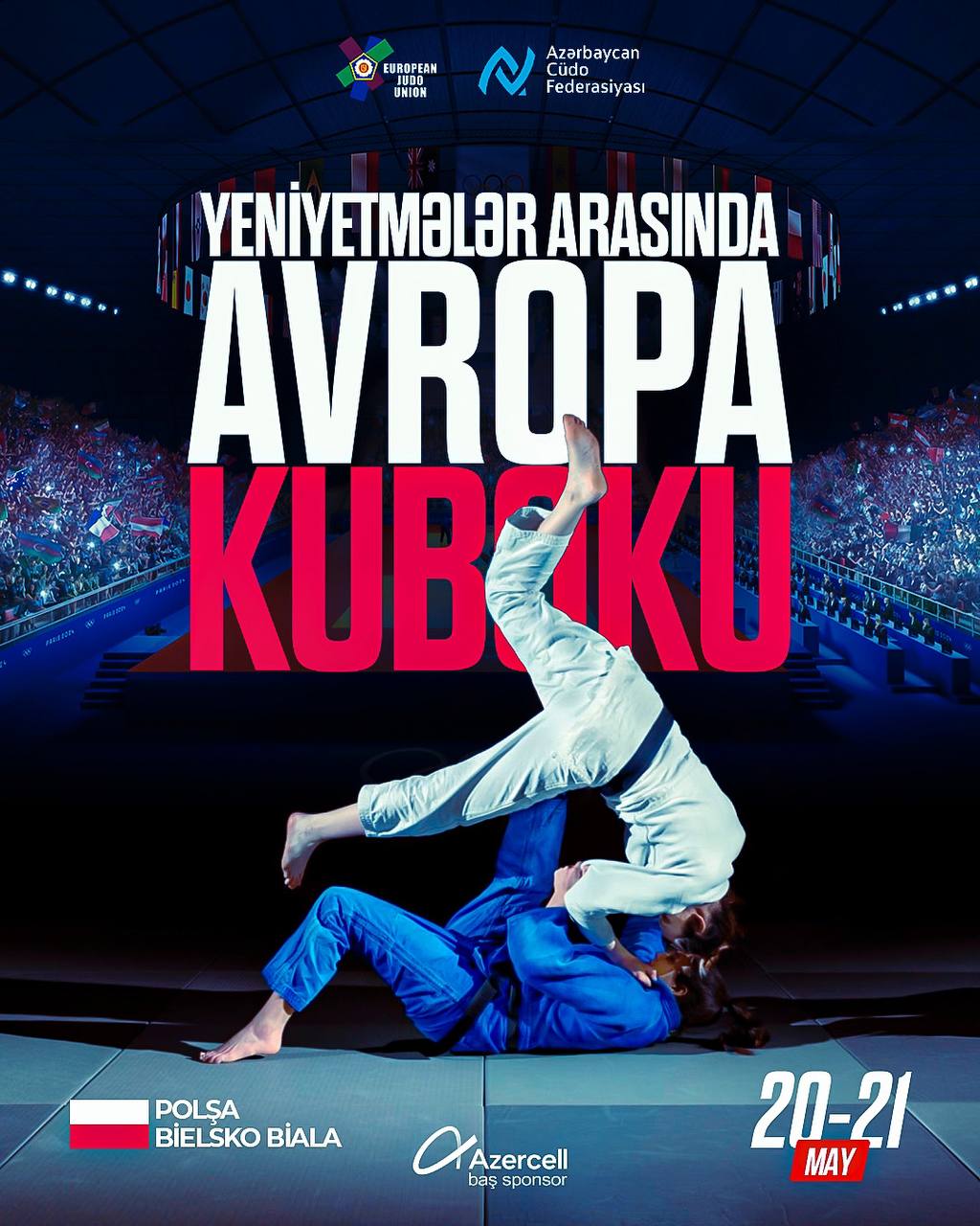 Yeniyetmə cüdoçular Bielsko Biala Avropa Kubokunda iştirak edəcək