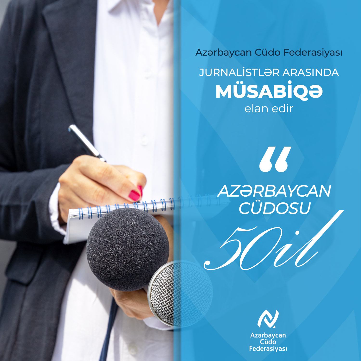 Azərbaycan cüdosunun 50 illik yubileyinə həsr olunan jurnalist müsabiqəsi elan edilib