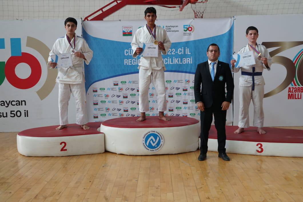 Şirvanda U-18 yeniyetmələr arasında cüdo üzrə region birinciliyi keçirilib