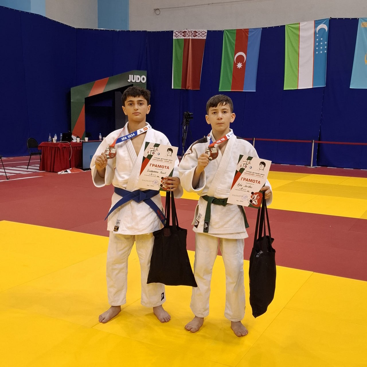Azərbaycan cüdoçuları Ufada 2 bürünc medal qazandı