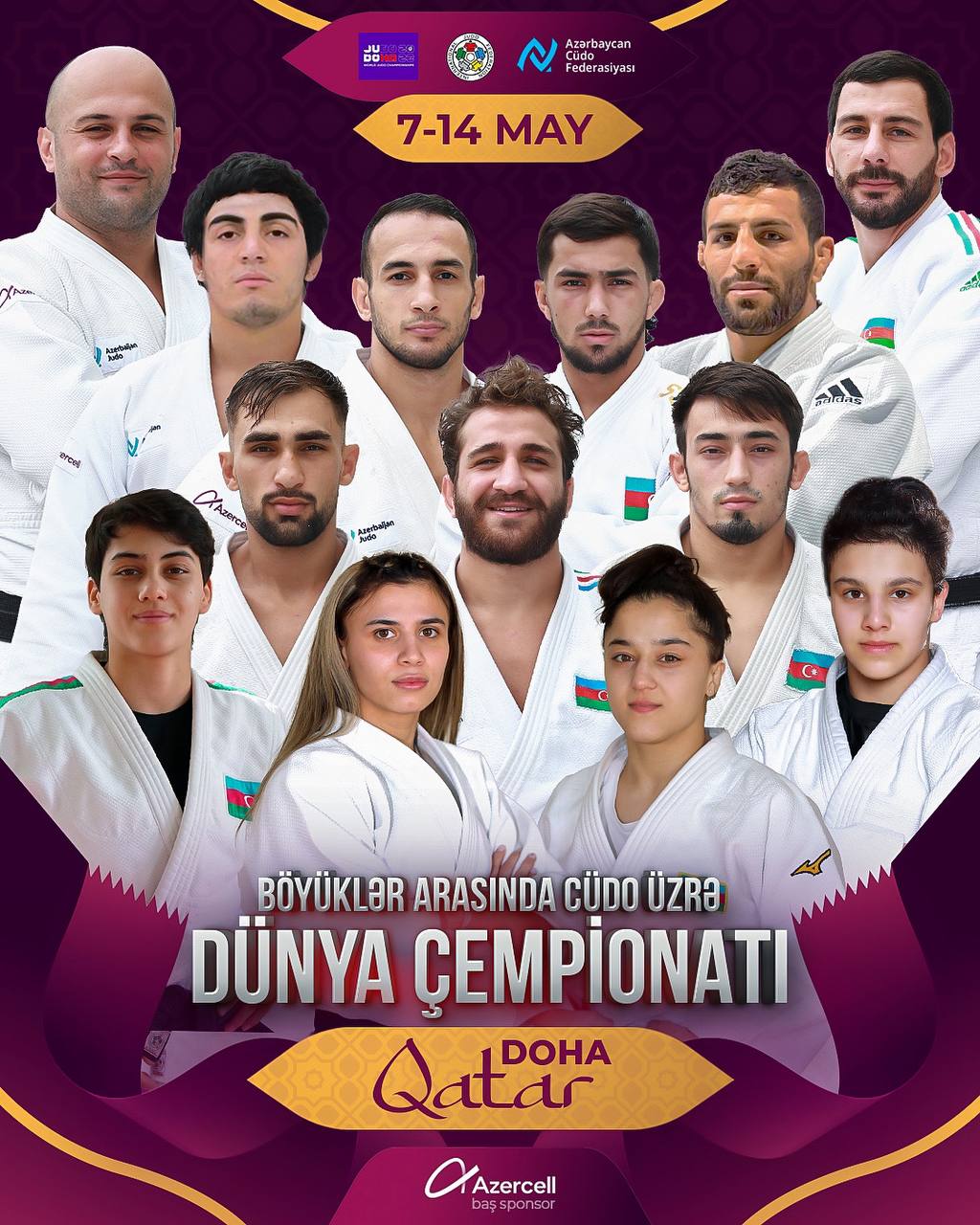 Dünya çempionatında Azərbaycanı təmsil edəcək heyət açıqlanıb