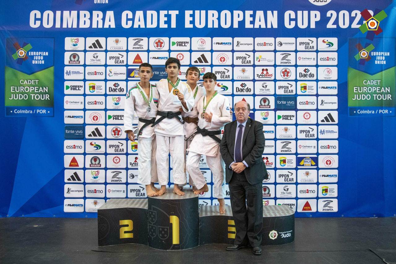 Azərbaycan cüdoçuları Koimbra Avropa Kuboku turnirində 3 medal qazandı