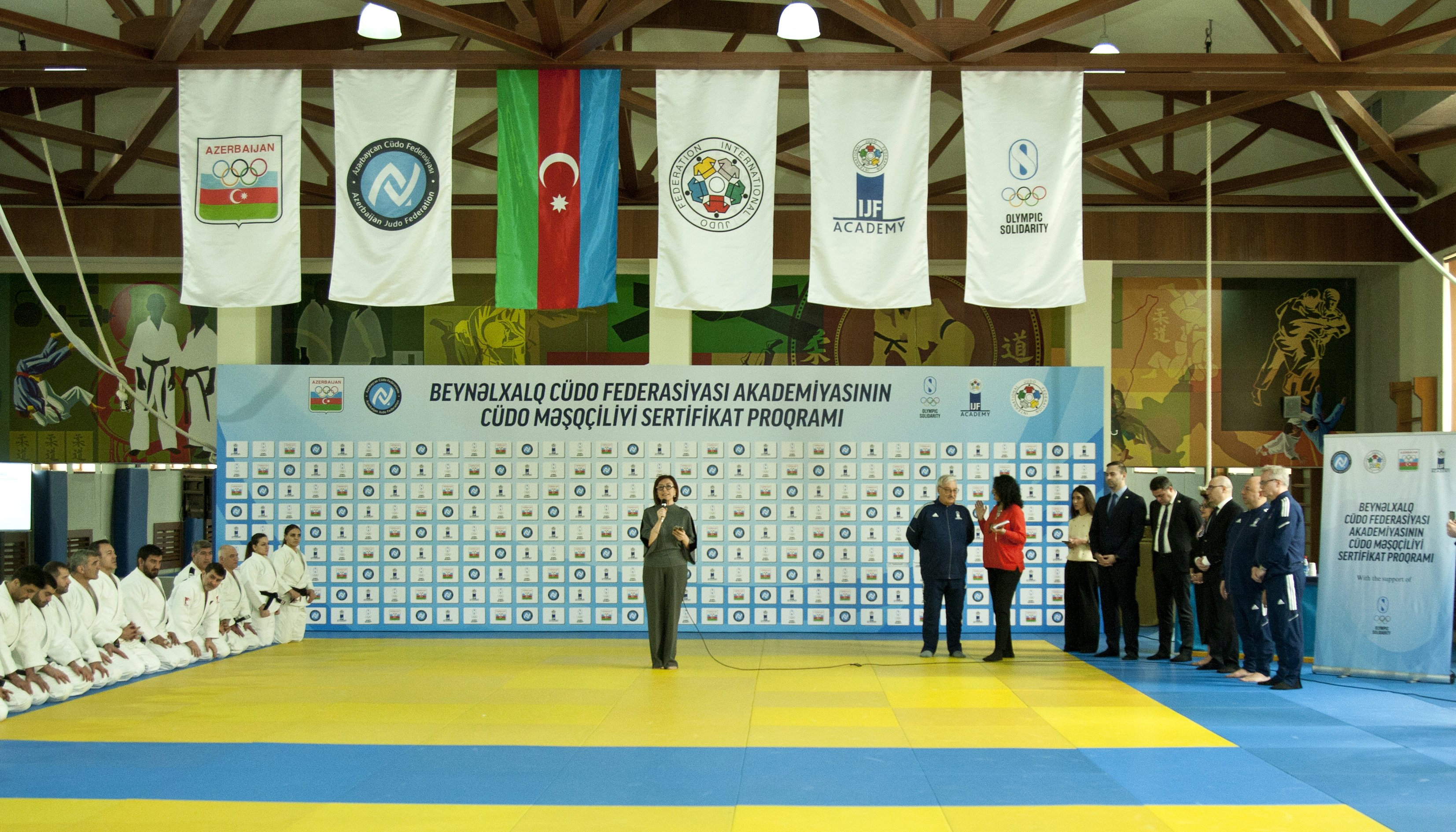 Beynəlxalq Cüdo Federasiyasının Akademiyasının məşqçi sertifikat proqramının açılış mərasimi keçirilib