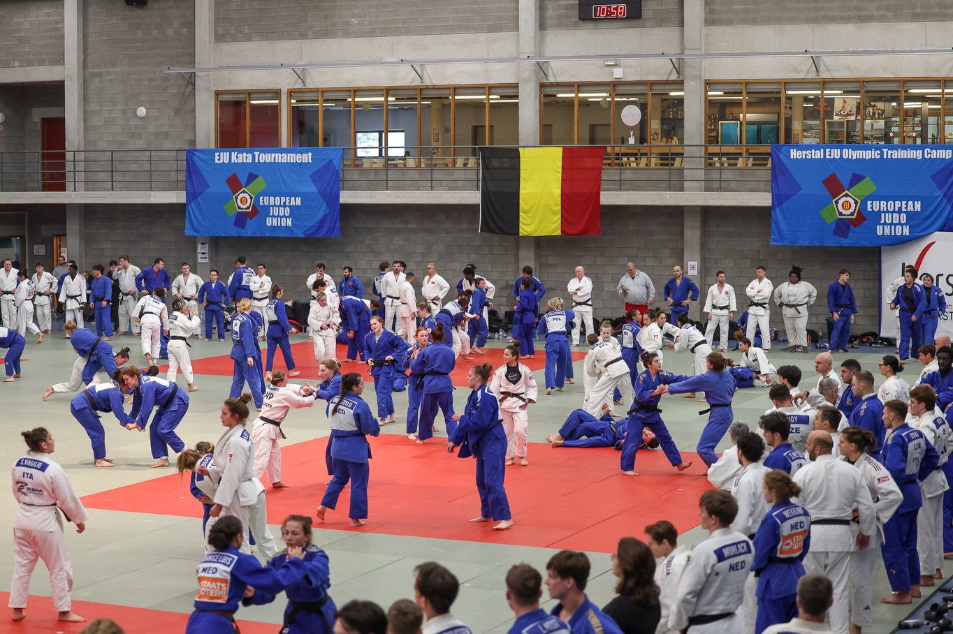 Cüdoçularımız Belçikada Olimpiya Təlim Düşərgəsinə qatılıb
