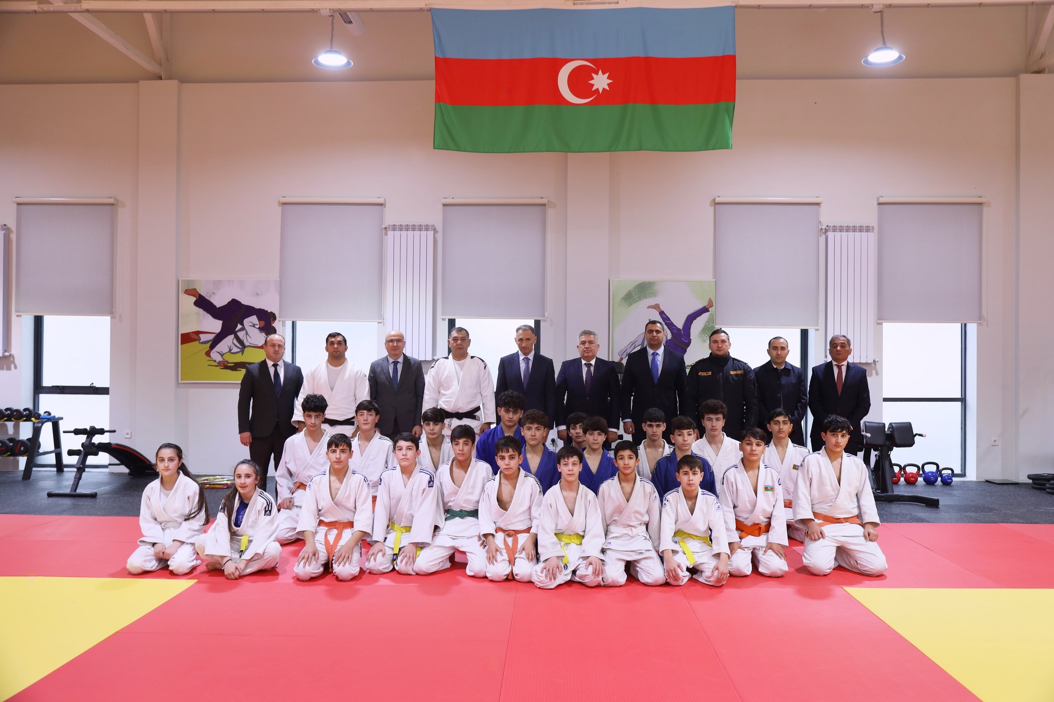 Rəşad Nəbiyev yeni fəaliyyətə başlayan Şabran Cüdo Təlim Mərkəzinə baxış keçirib
