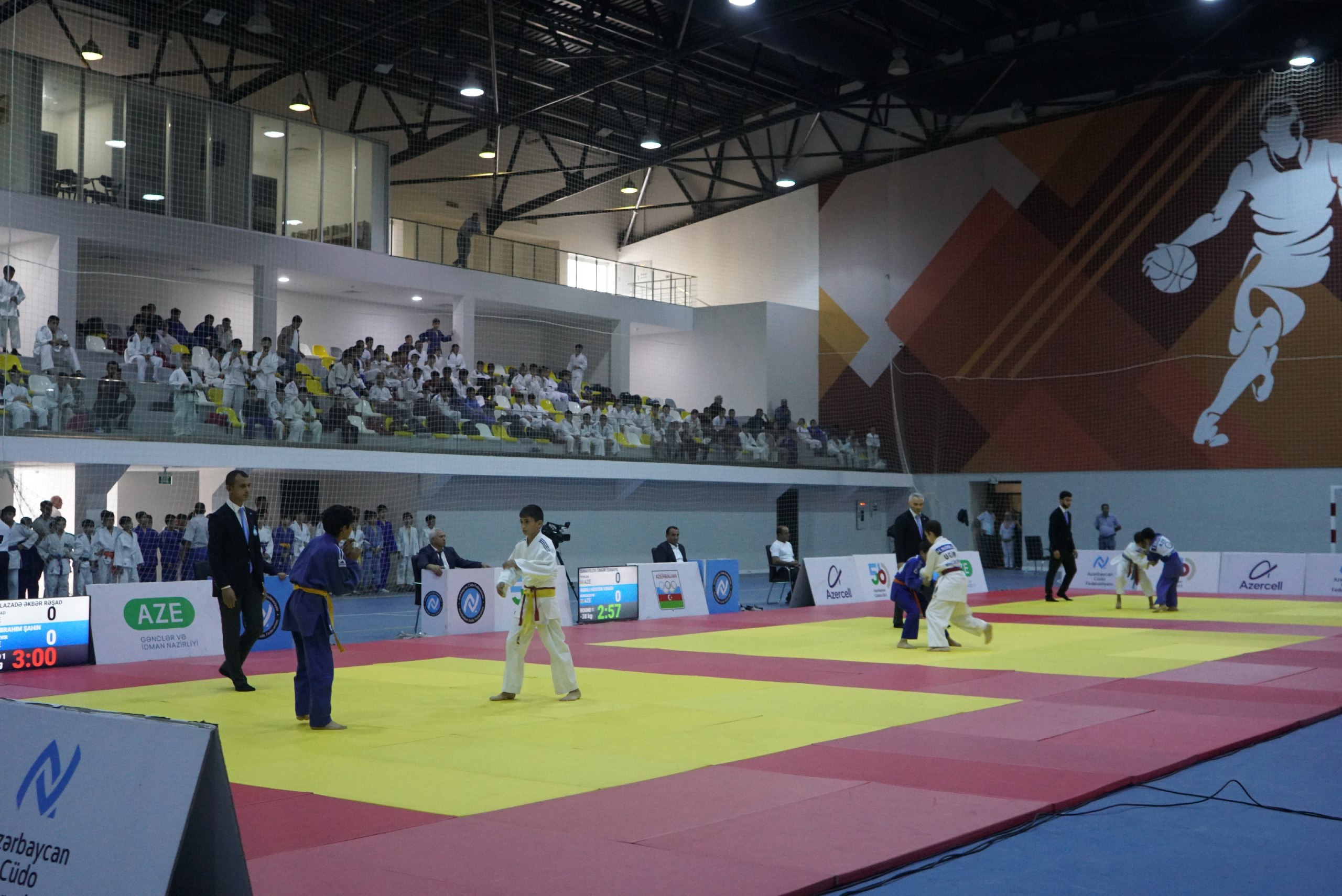 Beyləqanda U-15 yeniyetmələr arasında cüdo üzrə region birinciliyi keçirilib