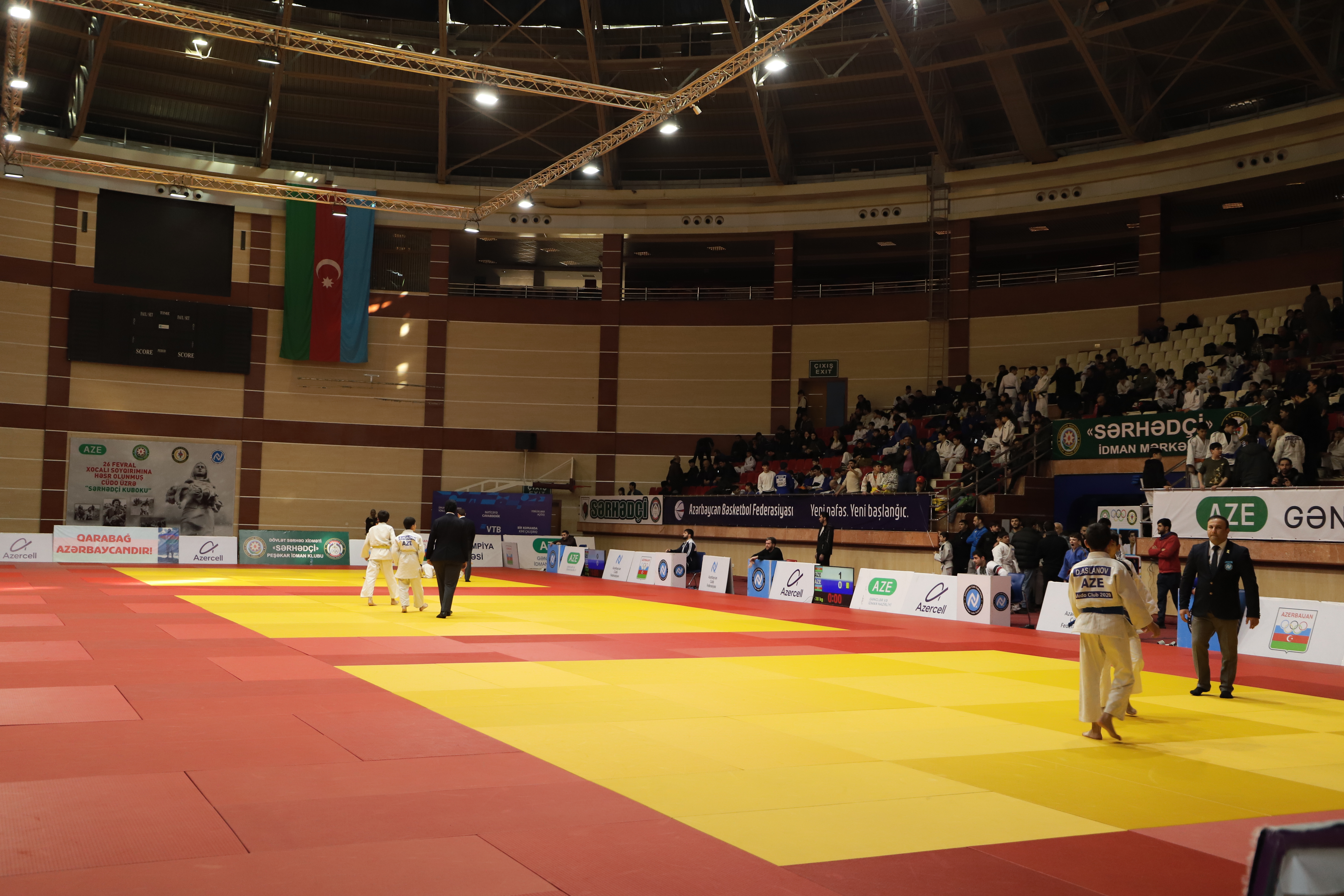 Xocalı soyqırımına həsr olunmuş cüdo üzrə U-15 Sərhədçi Kuboku keçirildi