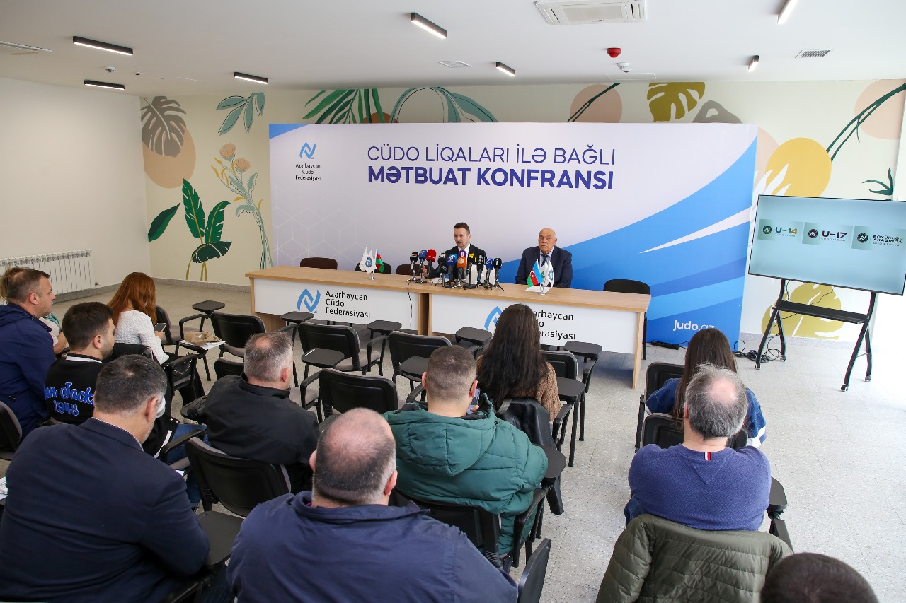 Azərbaycan Cüdo Federasiyası Cüdo Liqaları ilə bağlı mətbuat konfransı keçirib
