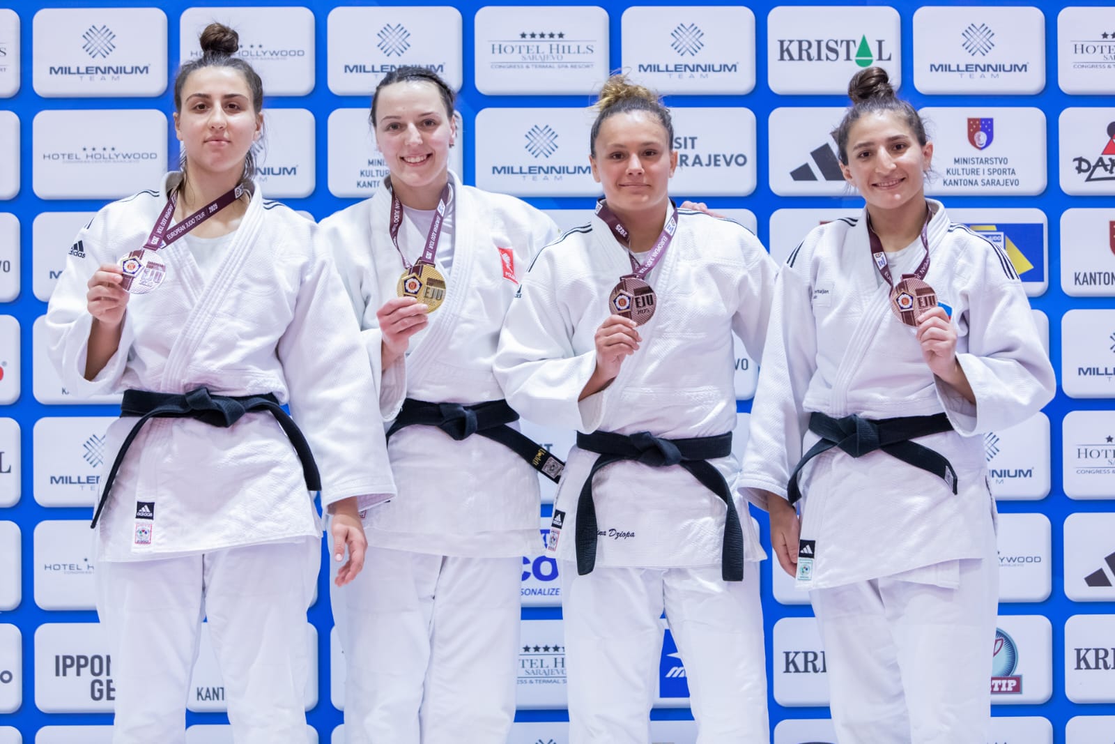 Günel Həsənli Sarayevo Avropa Kubokunda bürünc medal qazandı