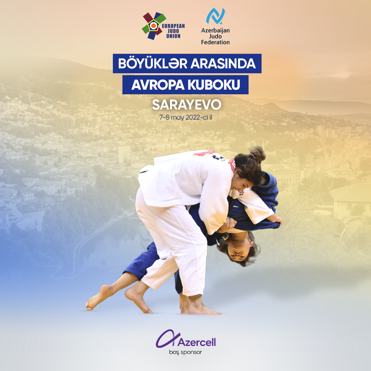 Cüdoçularımız Sarayevoda keçiriləcək beynəlxalq yarışda iştirak edəcəklər