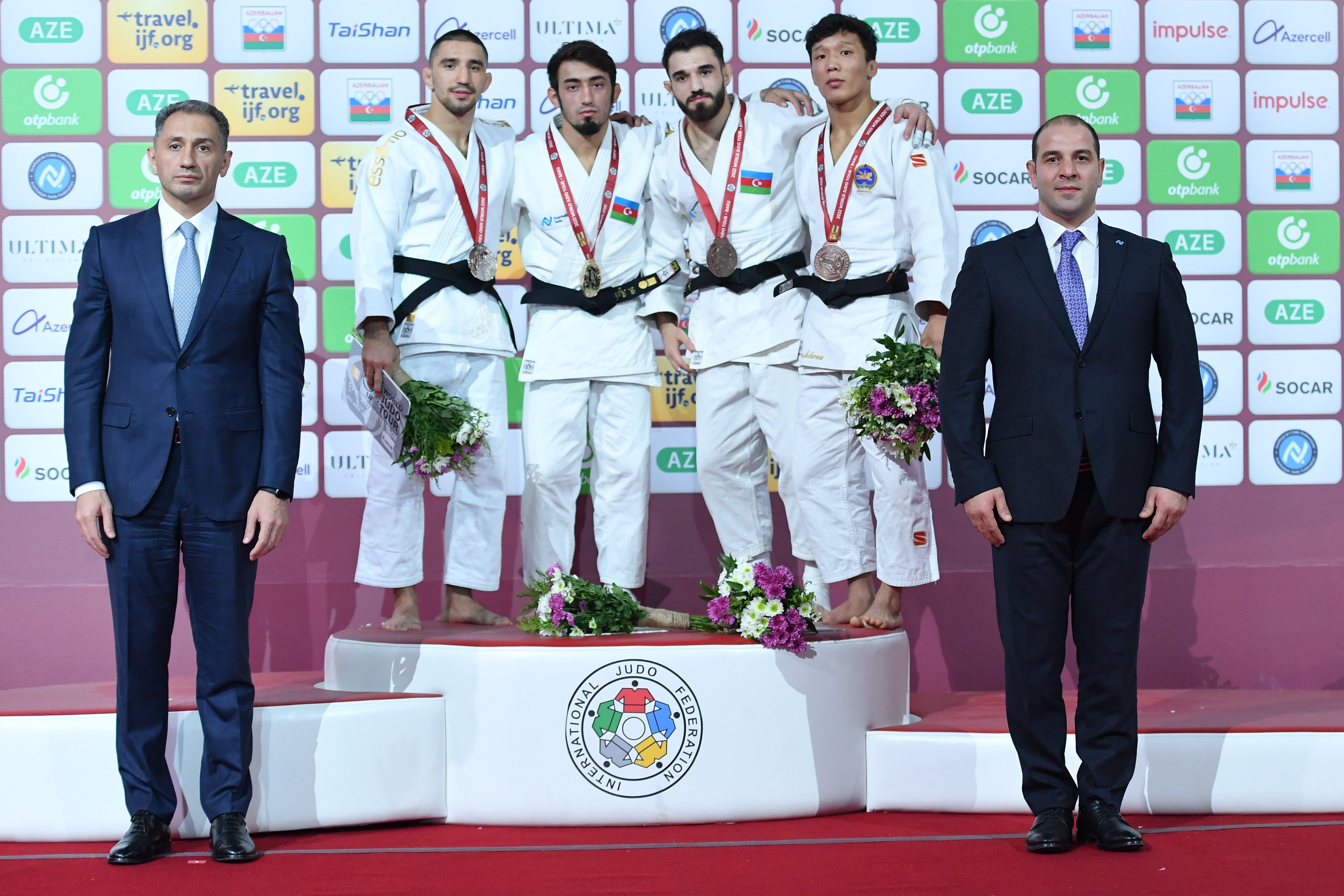 Bakı Böyük Dəbilqə turnirinin birinci günündə cüdoçularımız 1 qızıl və 2 bürünc medal qazandı