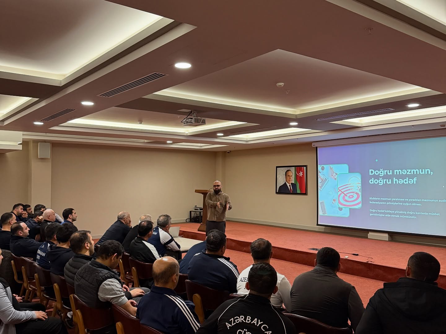 Cüdo məşqçiləri üçün Goranboyda növbəti seminar keçirilib