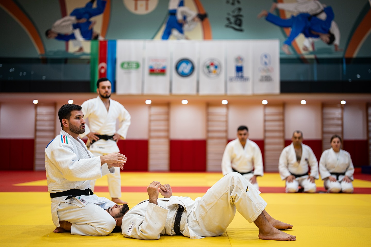 Peşəkar inkişaf proqramında “osaekomi-waza” seminarı baş tutub