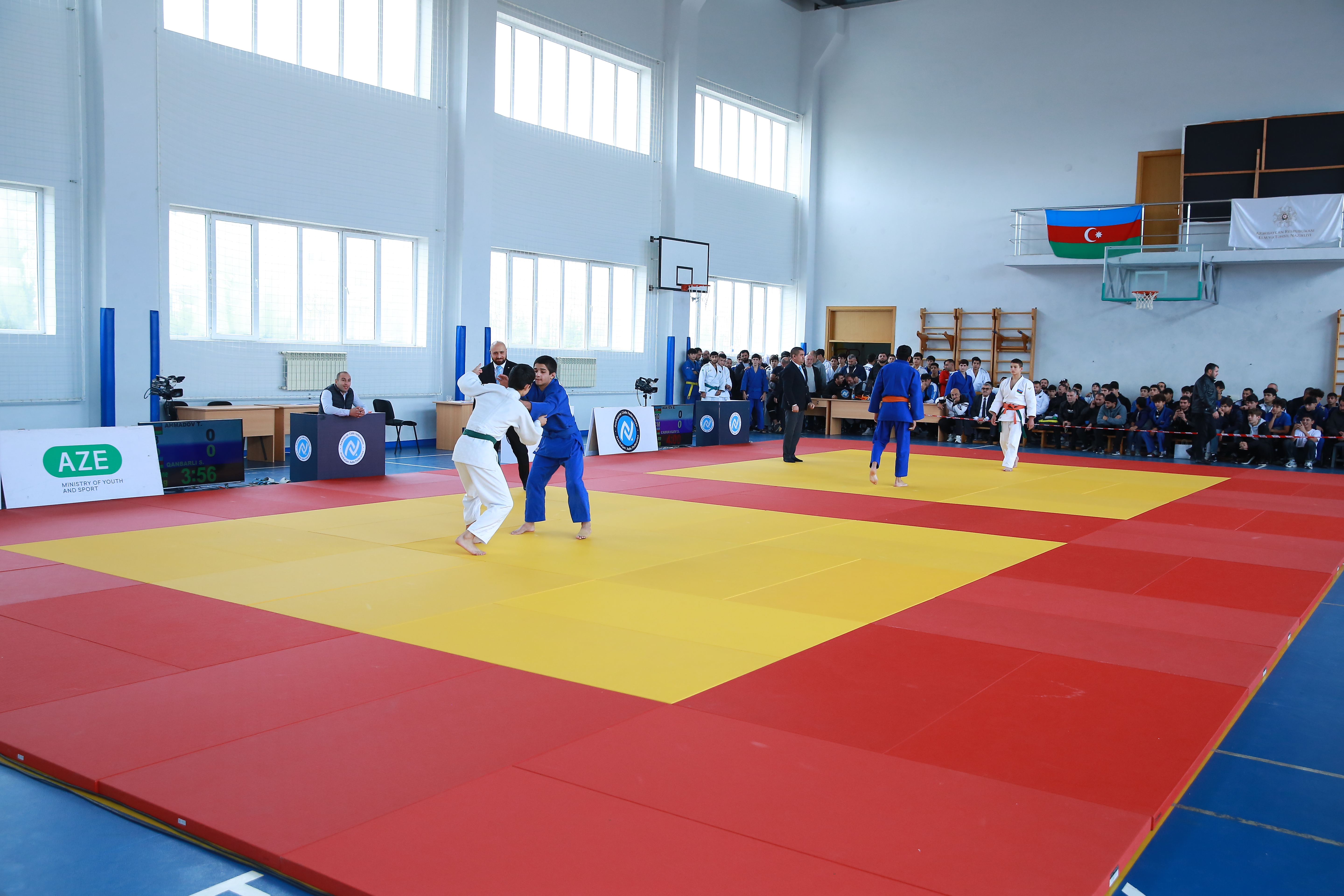 U-18 yeniyetmə oğlanlar arasında cüdo üzrə Təhsil RİM Respublika Birinciliyi keçirildi